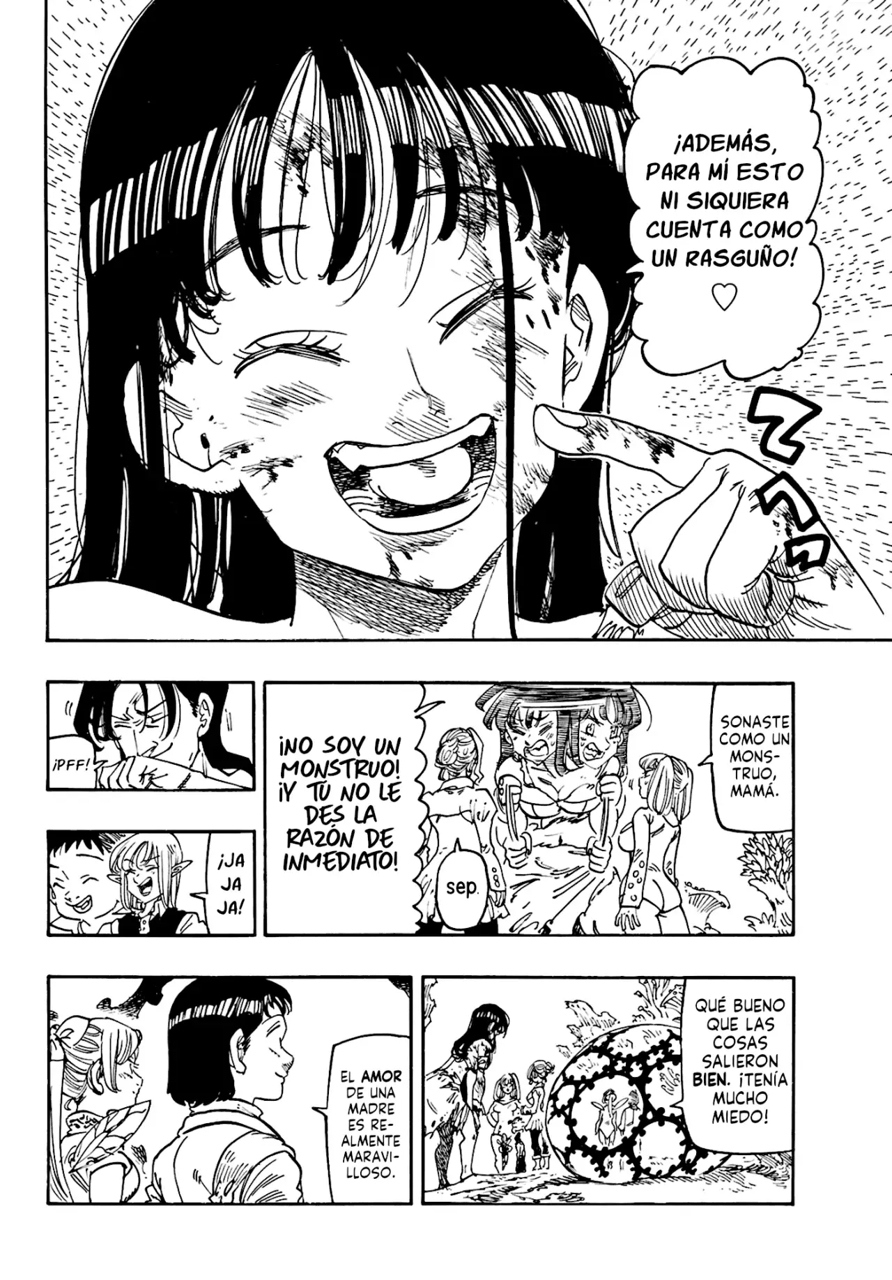 Mokushiroku no Yonkishi Capitulo 147: La diferencia de poder página 5