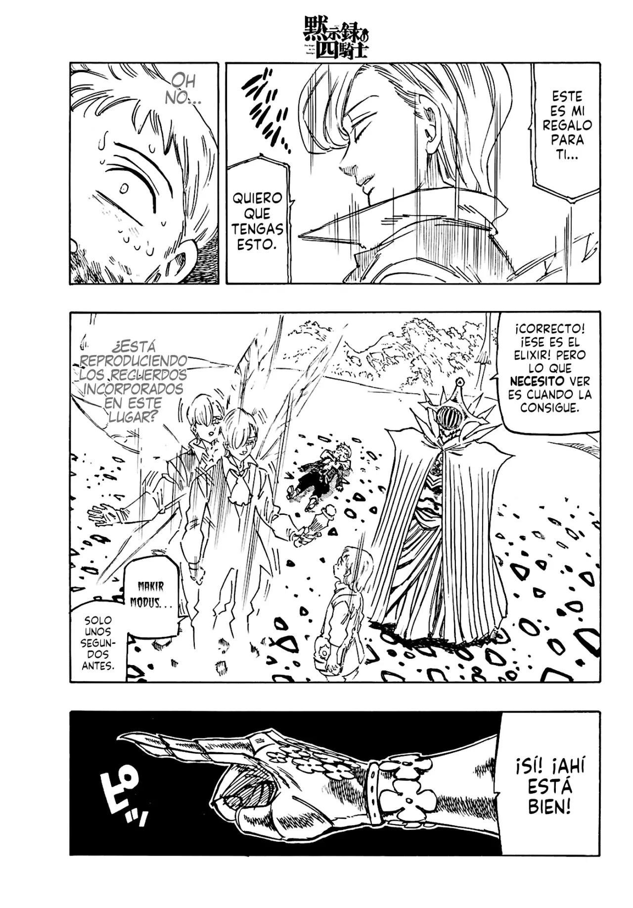 Mokushiroku no Yonkishi Capitulo 148: Nubes oscuras que se avecinan página 16