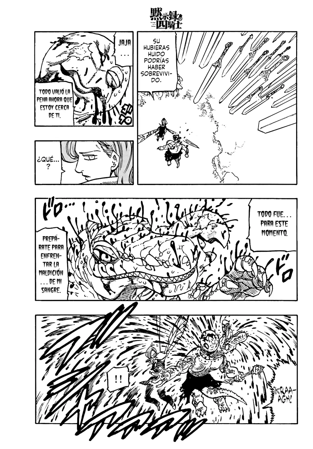 Mokushiroku no Yonkishi Capitulo 148: Nubes oscuras que se avecinan página 6