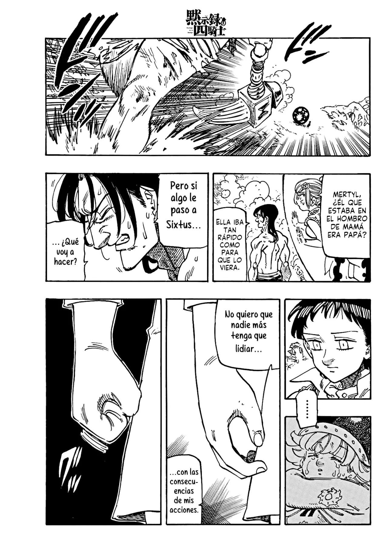 Mokushiroku no Yonkishi Capitulo 149: Abrumados página 6