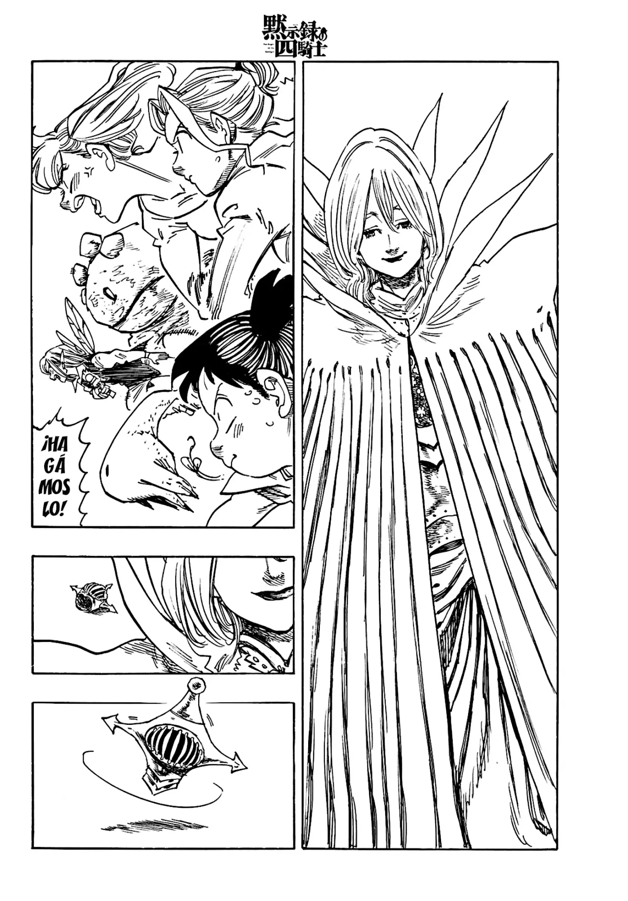 Mokushiroku no Yonkishi Capitulo 149: Abrumados página 9