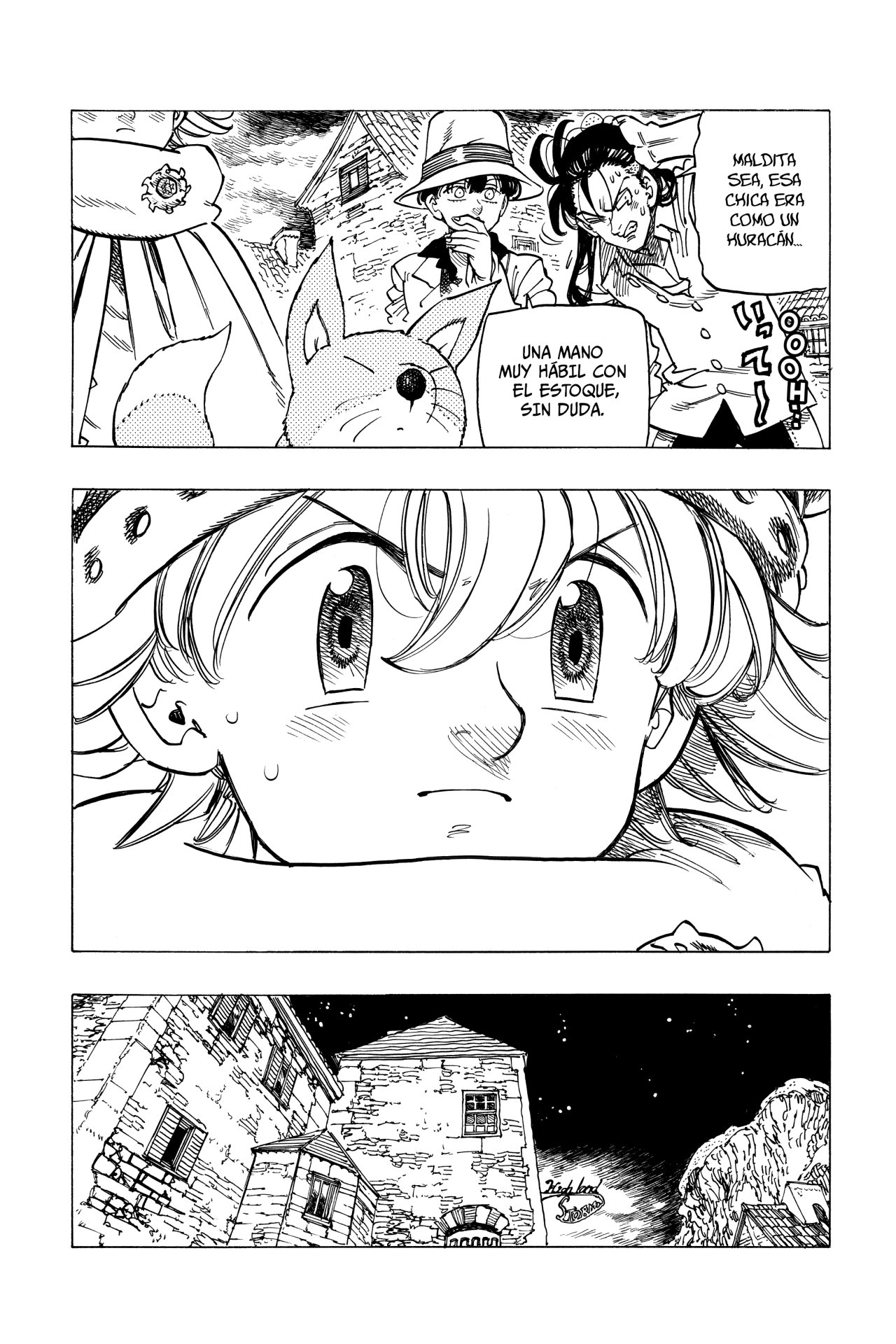 Mokushiroku no Yonkishi Capitulo 15: Anghalhad y su sueño página 14