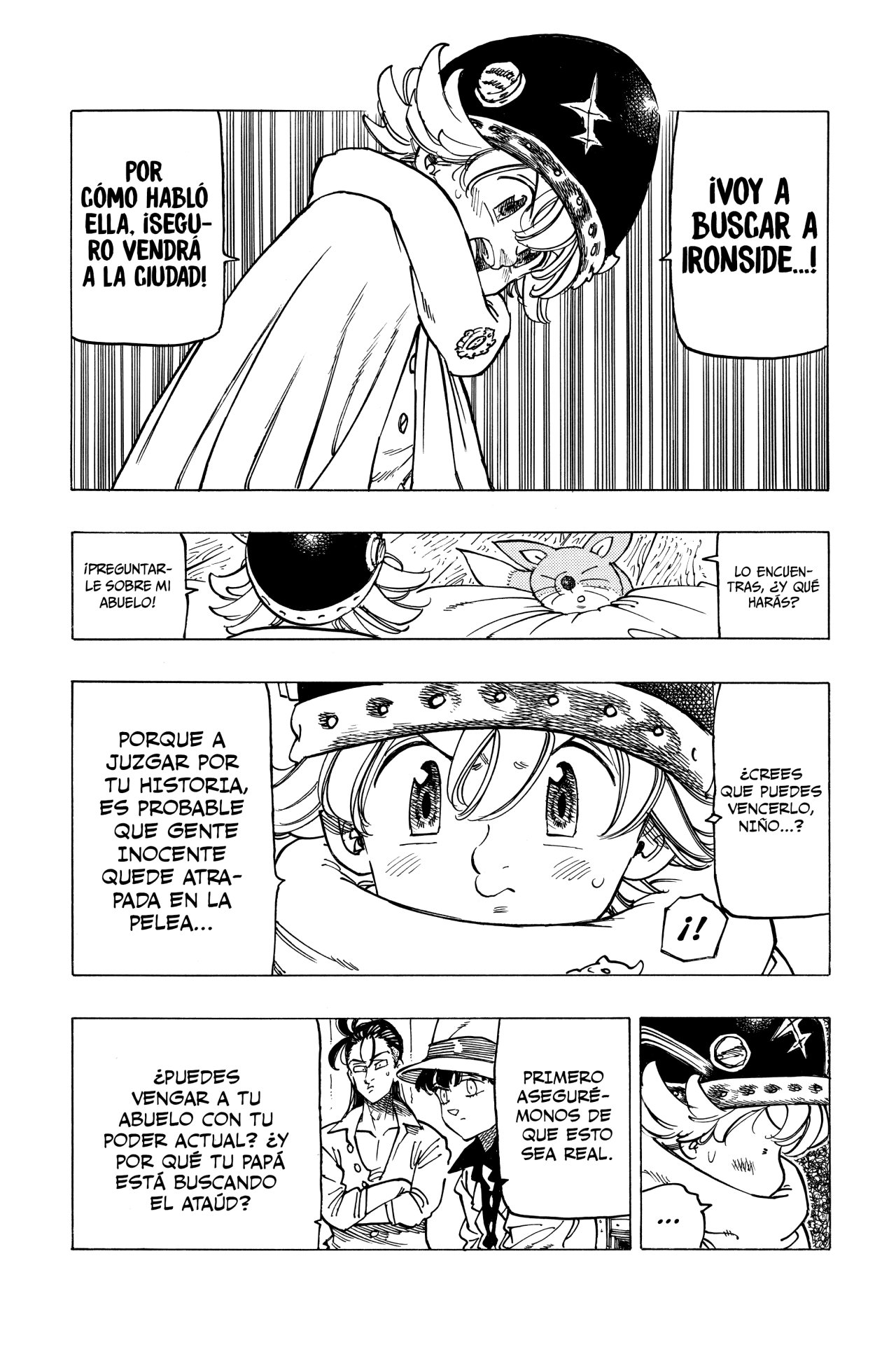 Mokushiroku no Yonkishi Capitulo 15: Anghalhad y su sueño página 16
