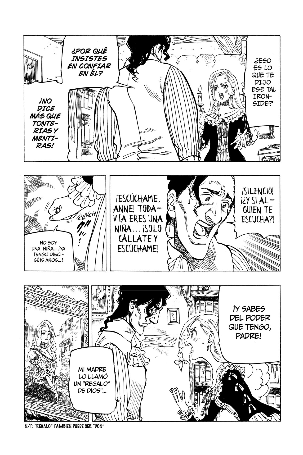 Mokushiroku no Yonkishi Capitulo 15: Anghalhad y su sueño página 18