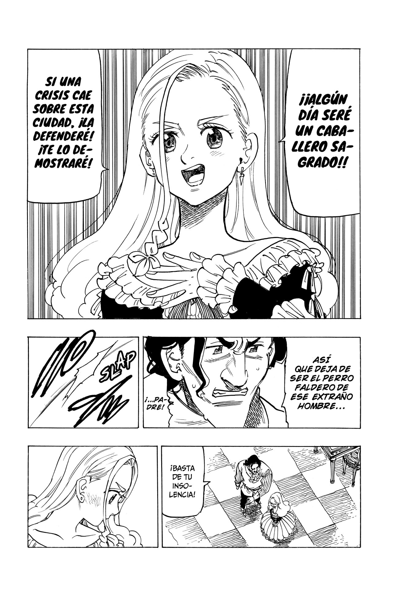 Mokushiroku no Yonkishi Capitulo 15: Anghalhad y su sueño página 19
