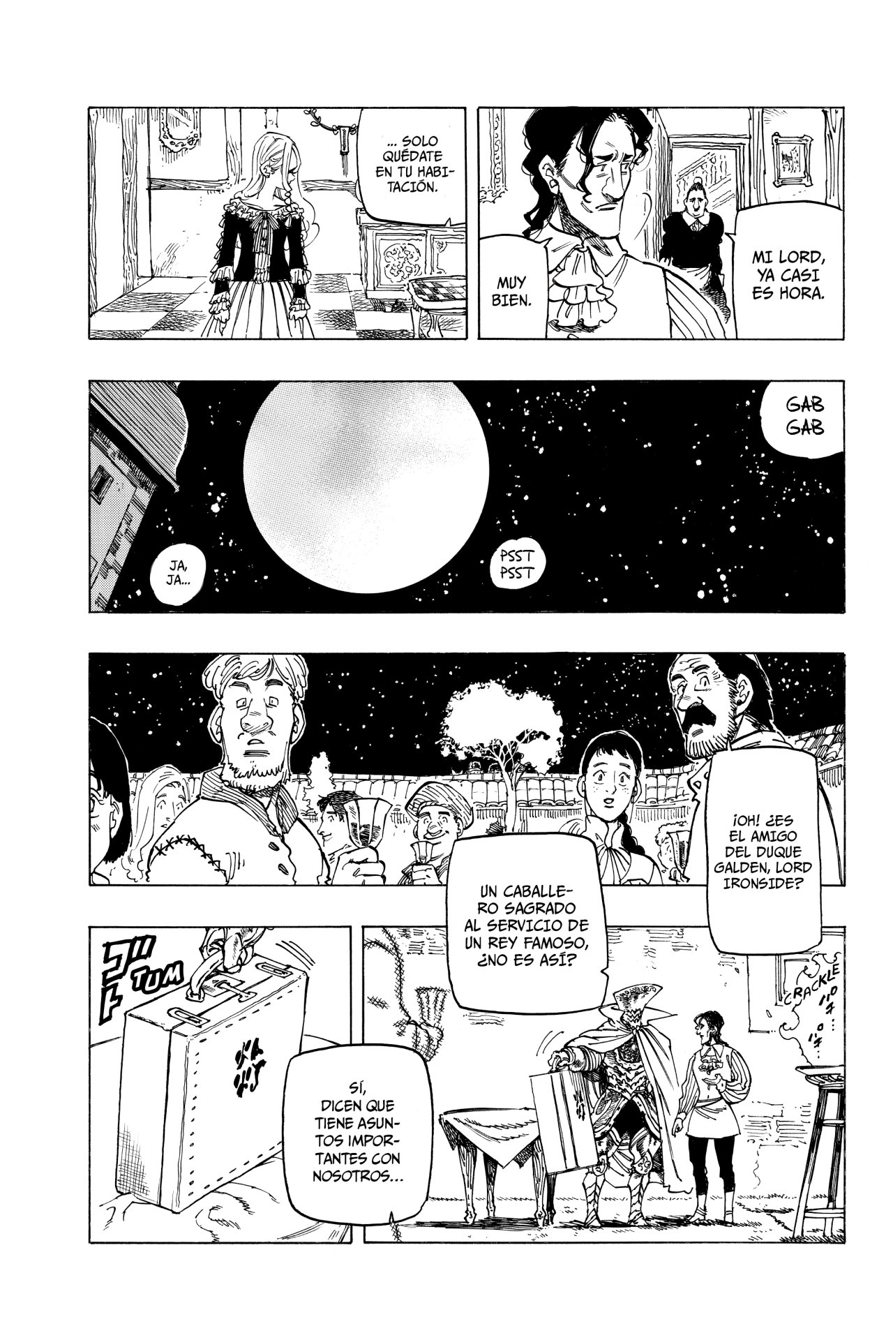 Mokushiroku no Yonkishi Capitulo 15: Anghalhad y su sueño página 20