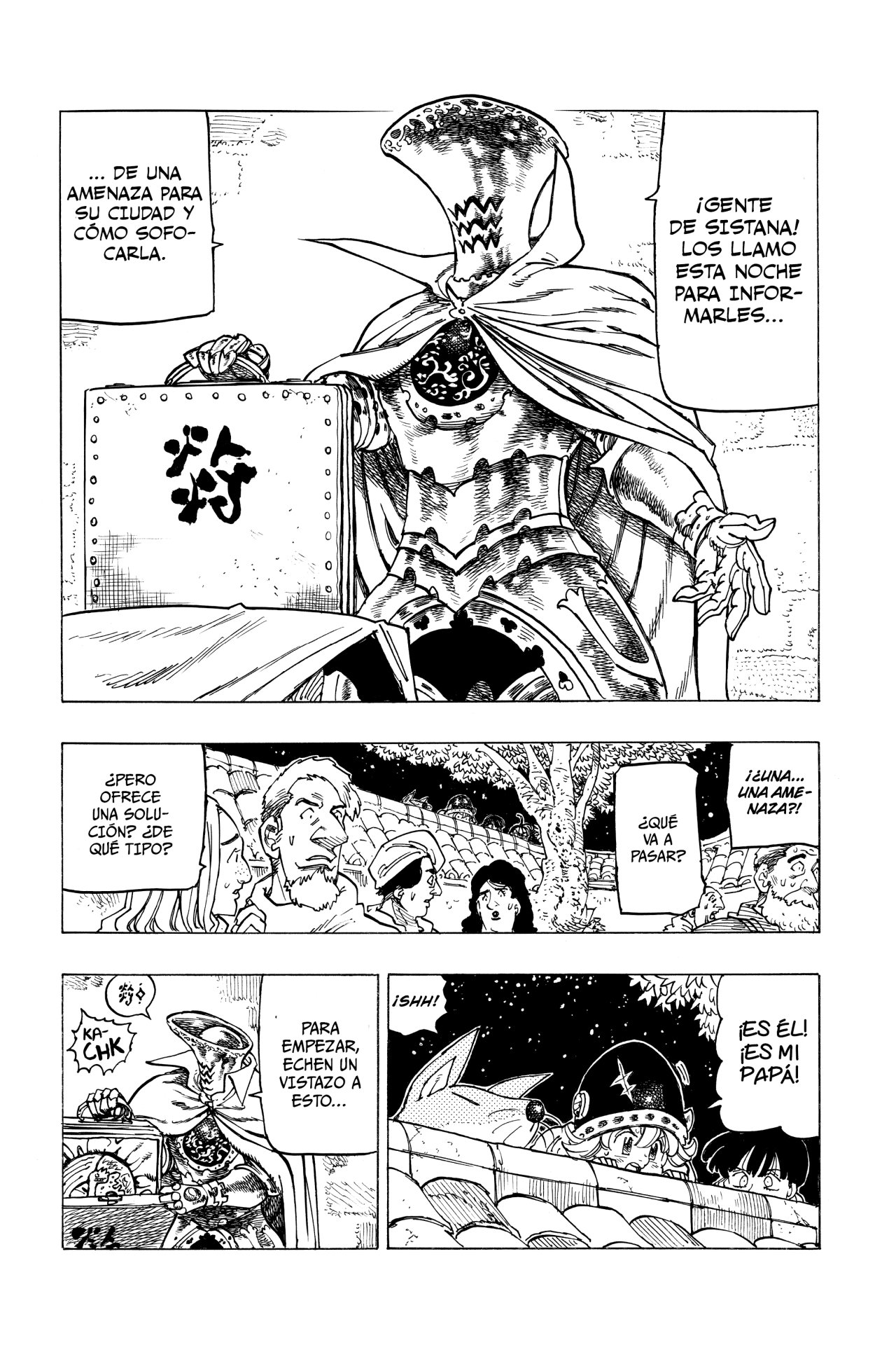Mokushiroku no Yonkishi Capitulo 15: Anghalhad y su sueño página 21