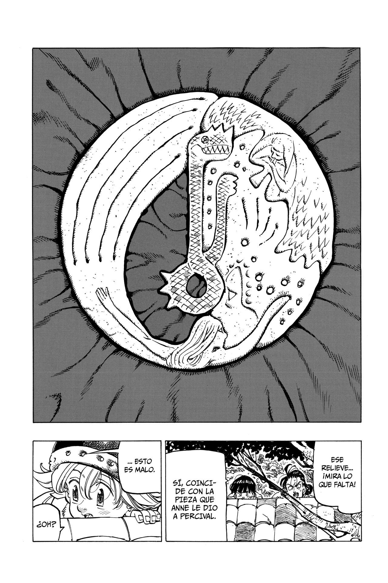 Mokushiroku no Yonkishi Capitulo 15: Anghalhad y su sueño página 22