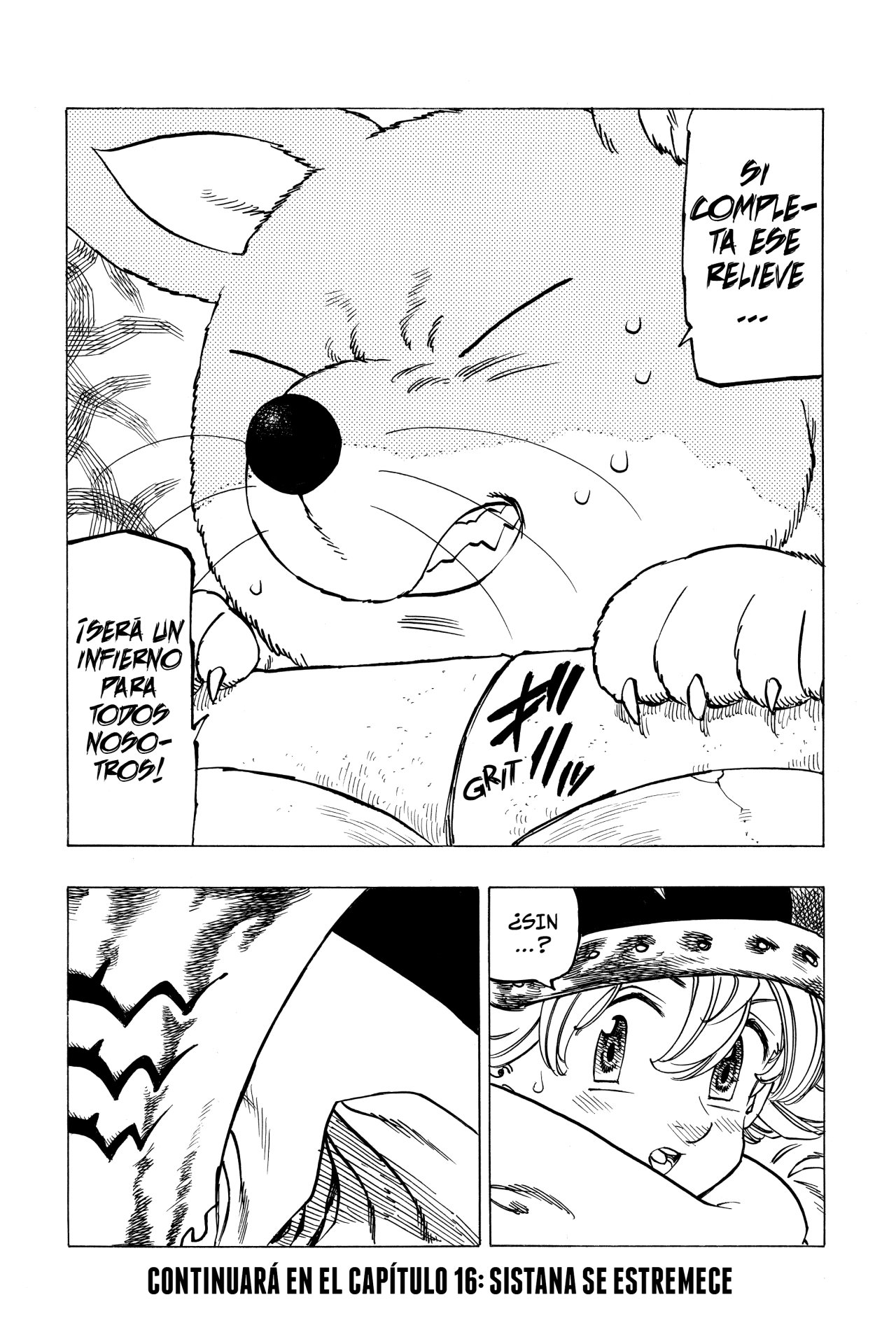 Mokushiroku no Yonkishi Capitulo 15: Anghalhad y su sueño página 23