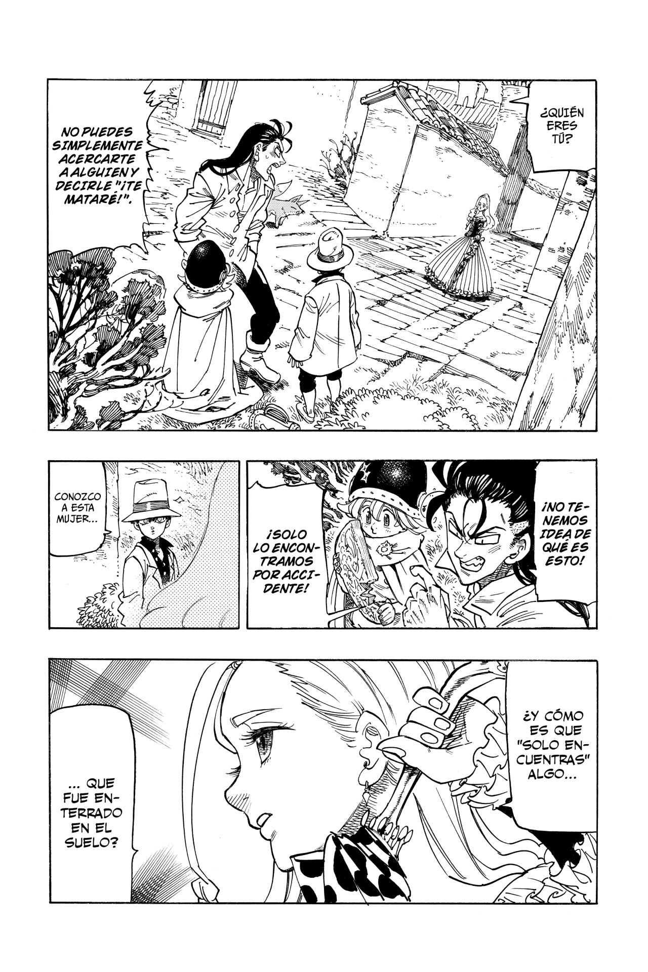 Mokushiroku no Yonkishi Capitulo 15: Anghalhad y su sueño página 5
