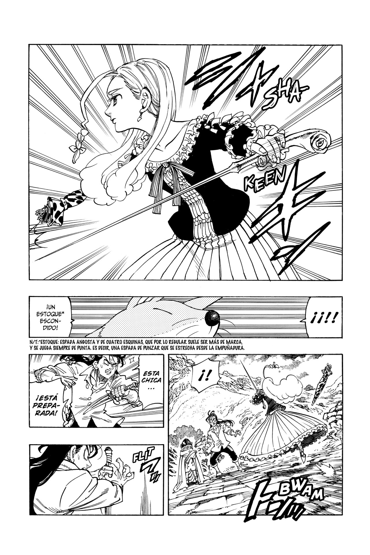 Mokushiroku no Yonkishi Capitulo 15: Anghalhad y su sueño página 6