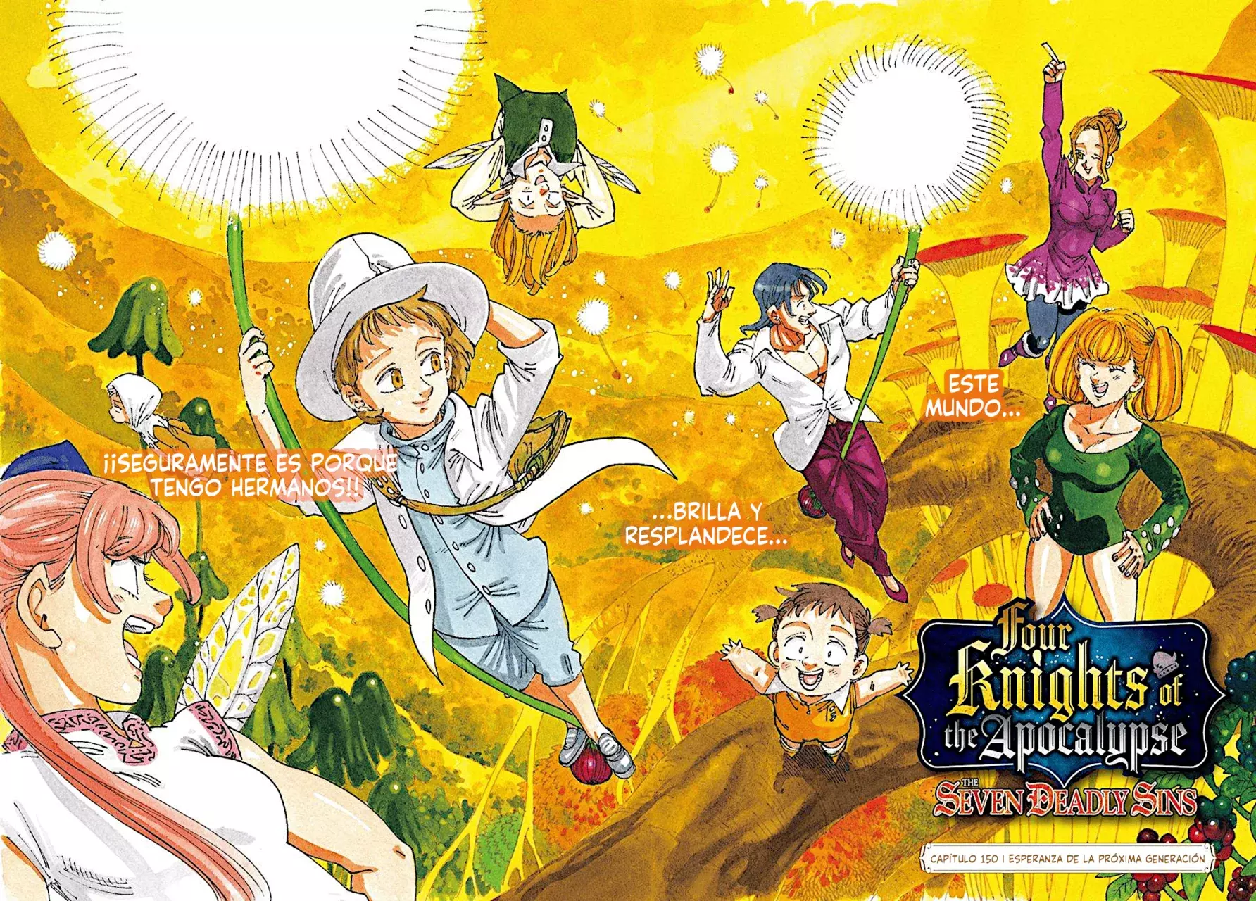Mokushiroku no Yonkishi Capitulo 150: Esperanza de la próxima Generación página 4