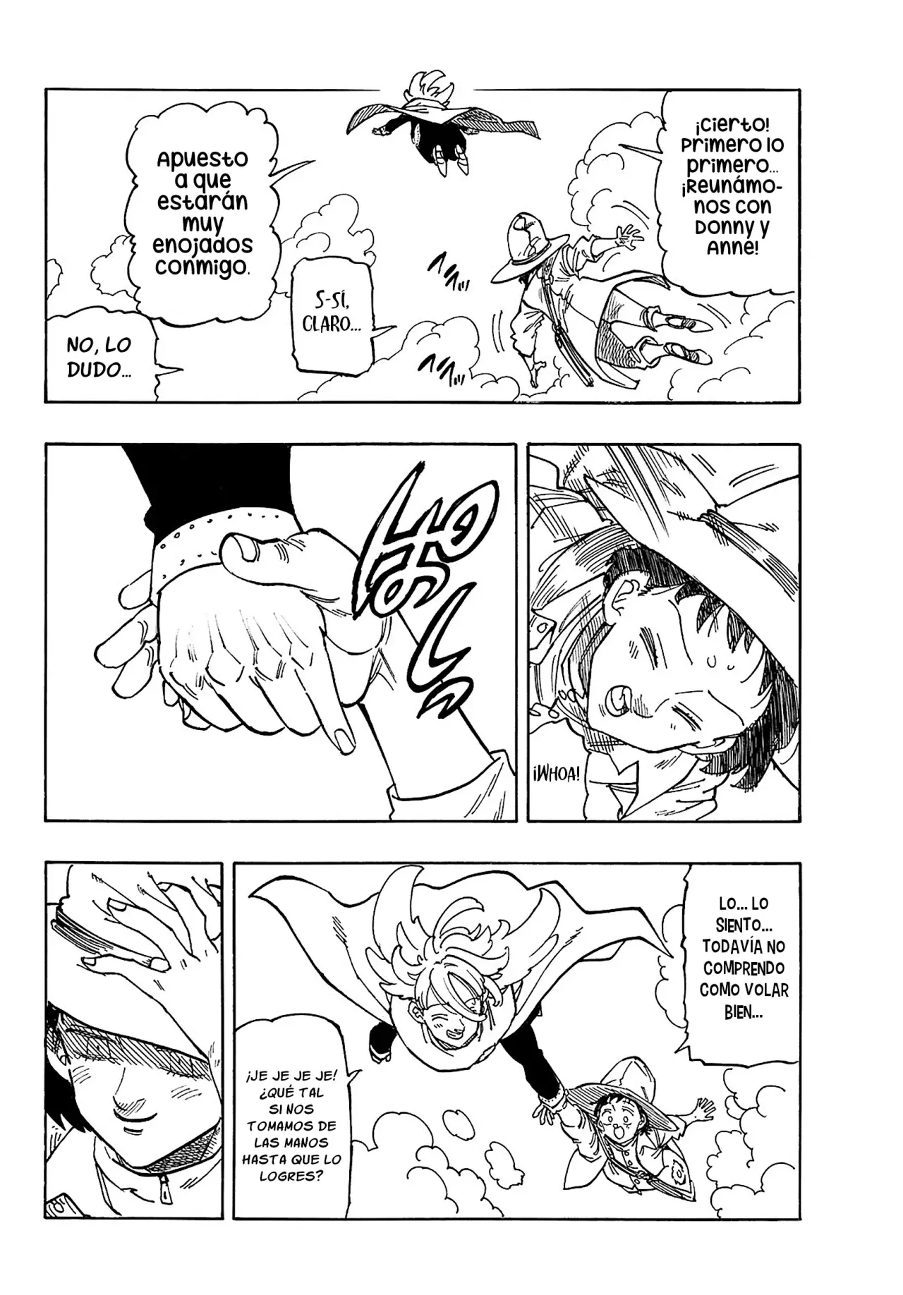 Mokushiroku no Yonkishi Capitulo 153: Hacia una nueva aventura página 18