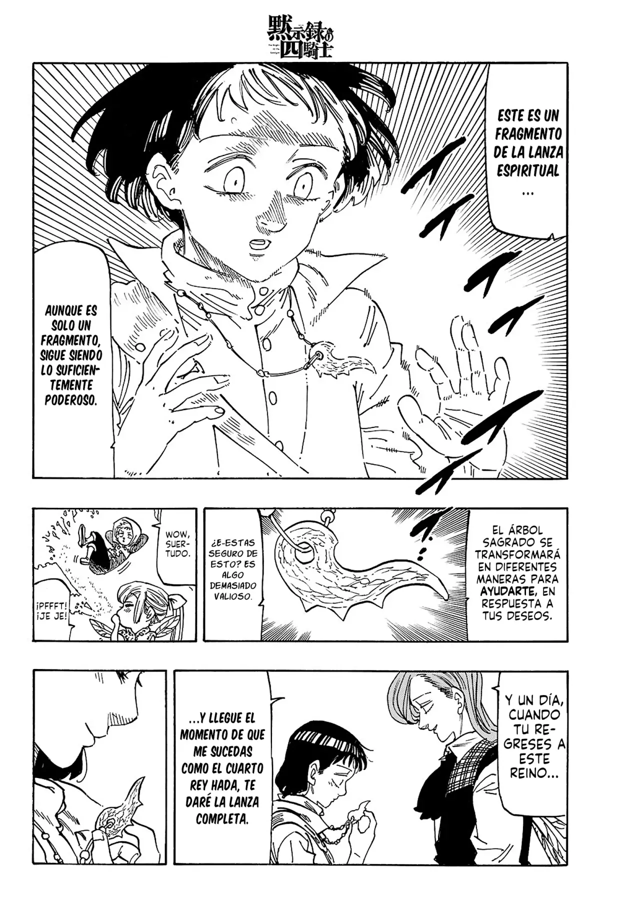 Mokushiroku no Yonkishi Capitulo 153: Hacia una nueva aventura página 7