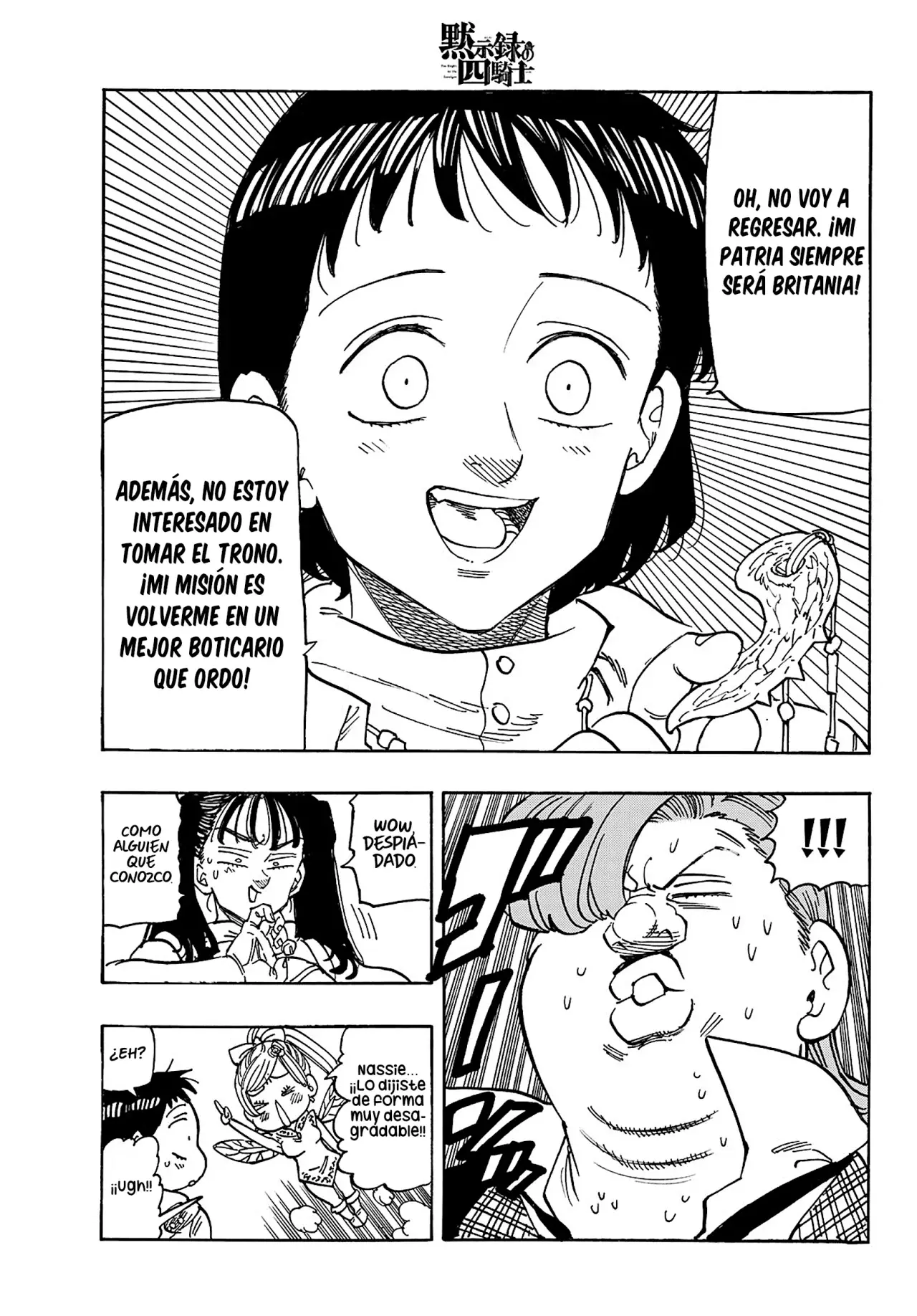 Mokushiroku no Yonkishi Capitulo 153: Hacia una nueva aventura página 8