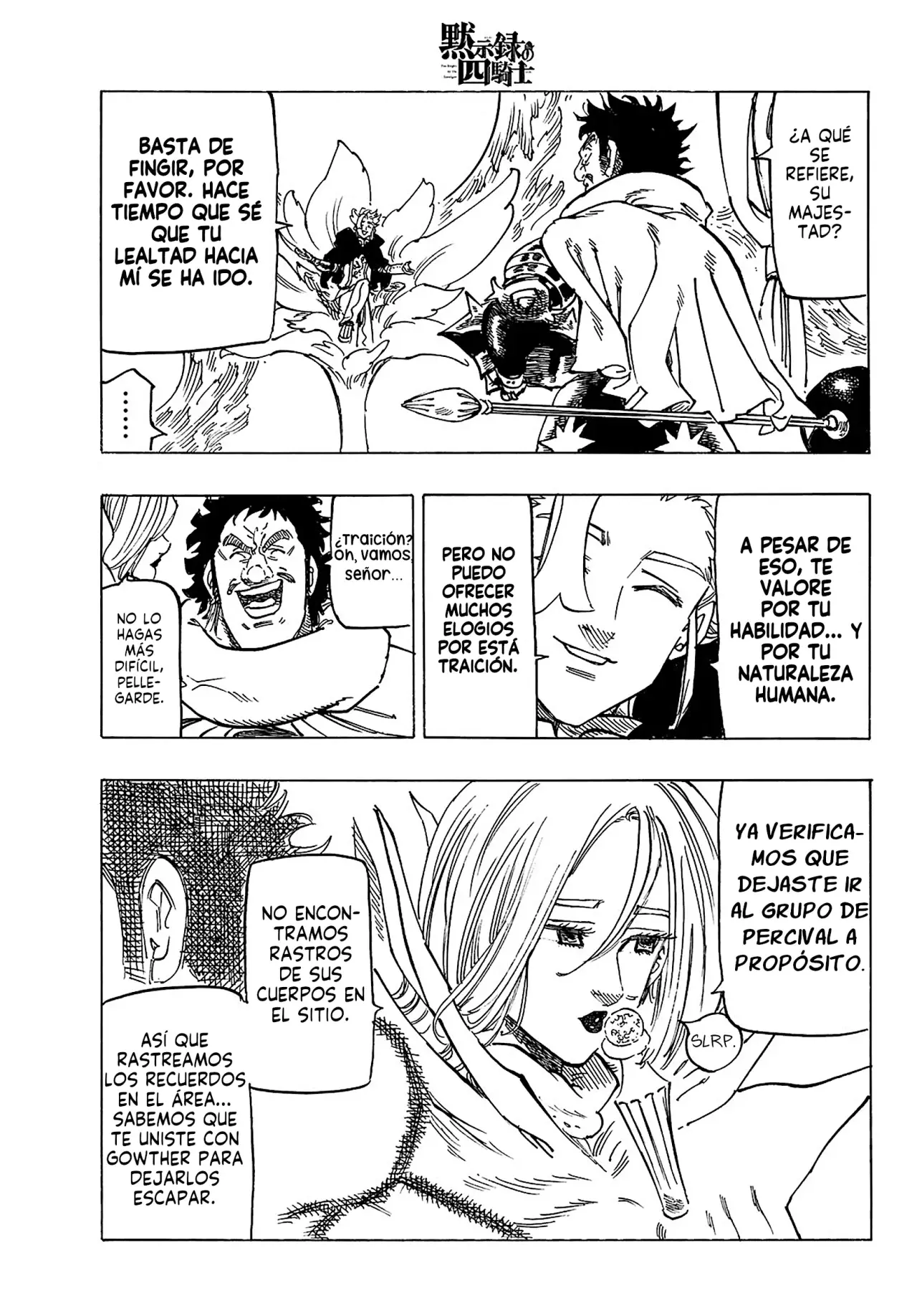 Mokushiroku no Yonkishi Capitulo 154: Ruptura página 12