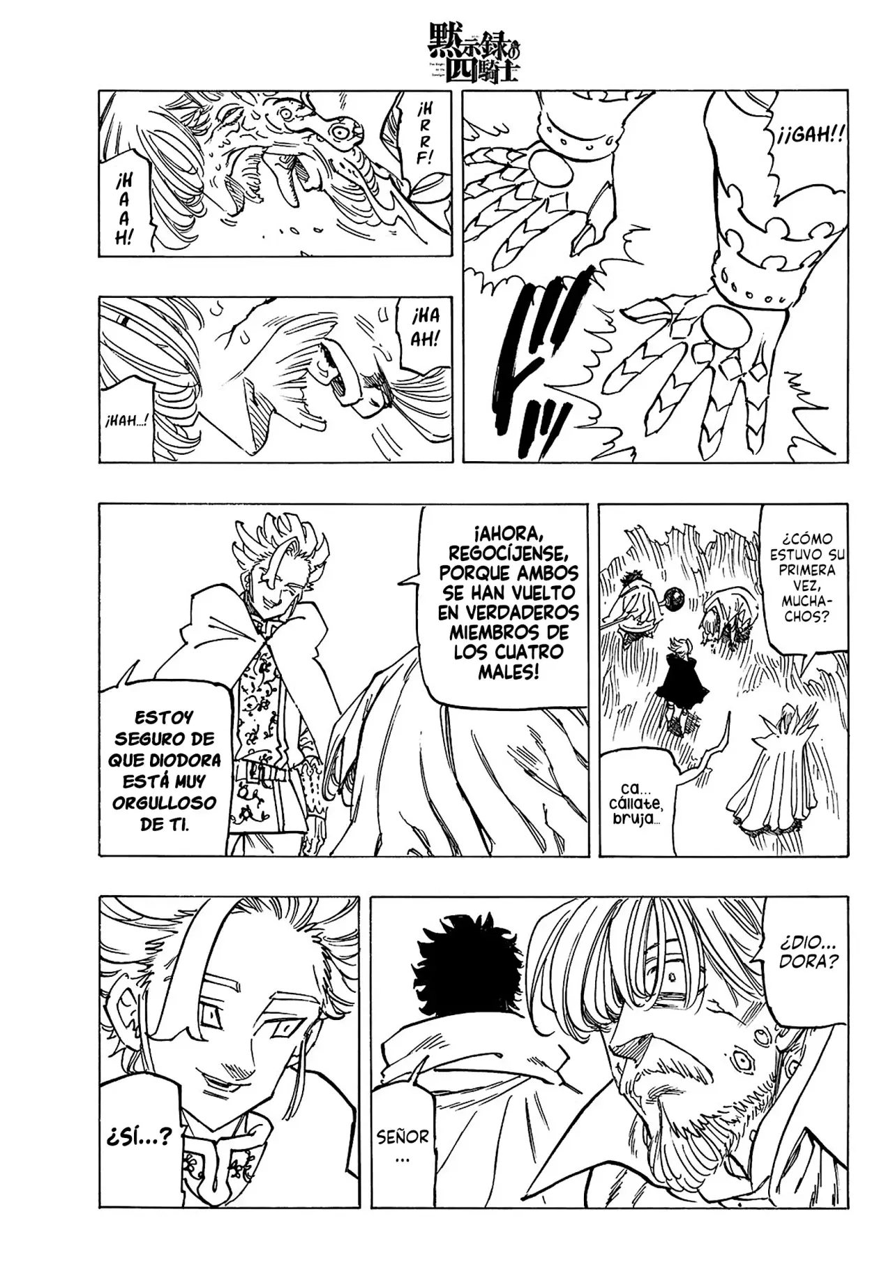 Mokushiroku no Yonkishi Capitulo 154: Ruptura página 20