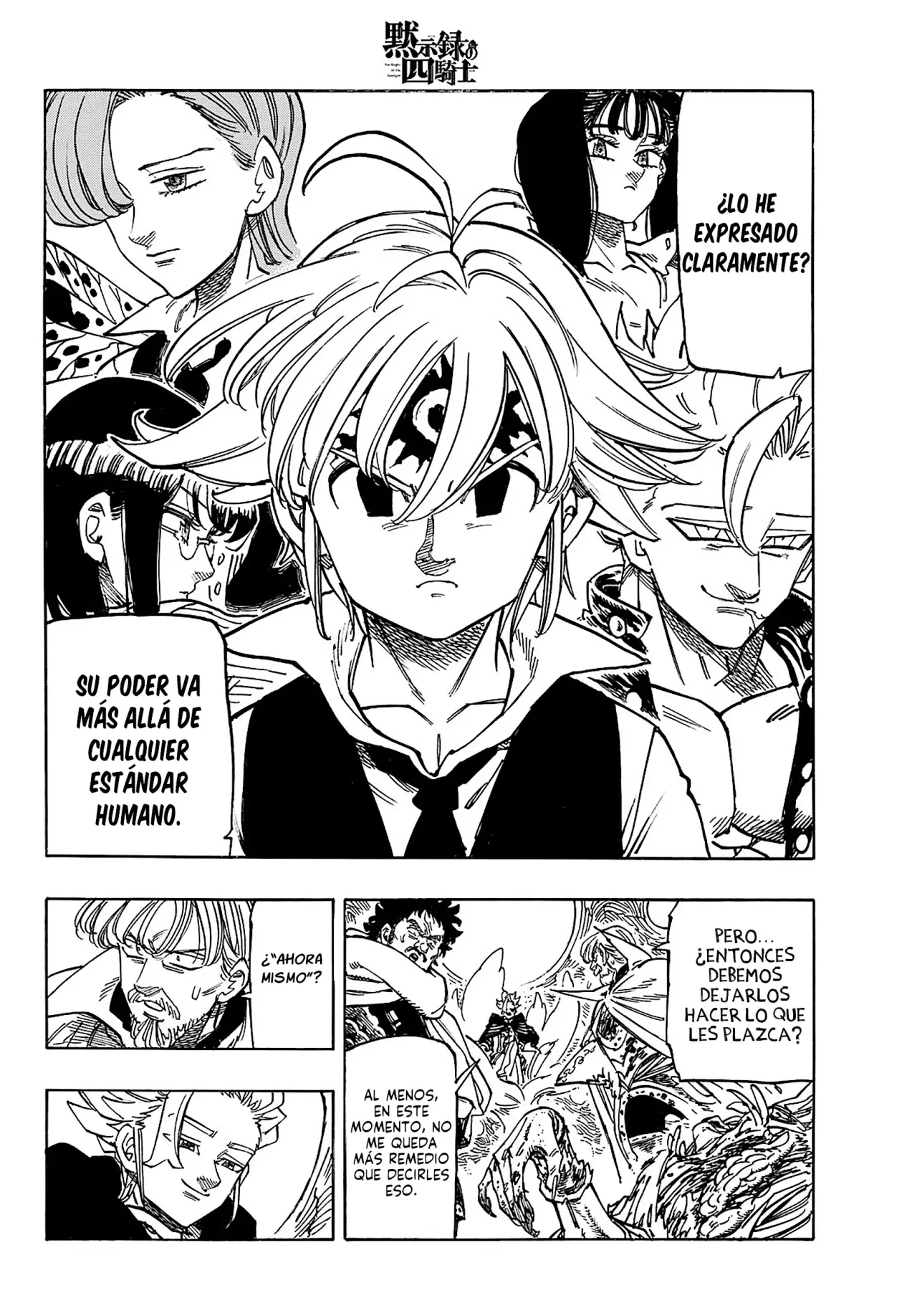 Mokushiroku no Yonkishi Capitulo 154: Ruptura página 7