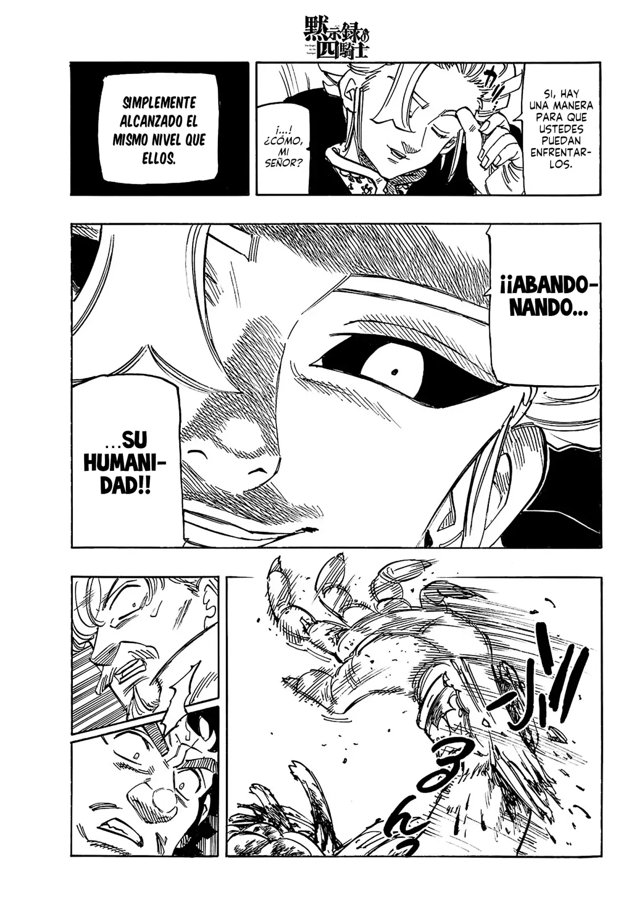 Mokushiroku no Yonkishi Capitulo 154: Ruptura página 8