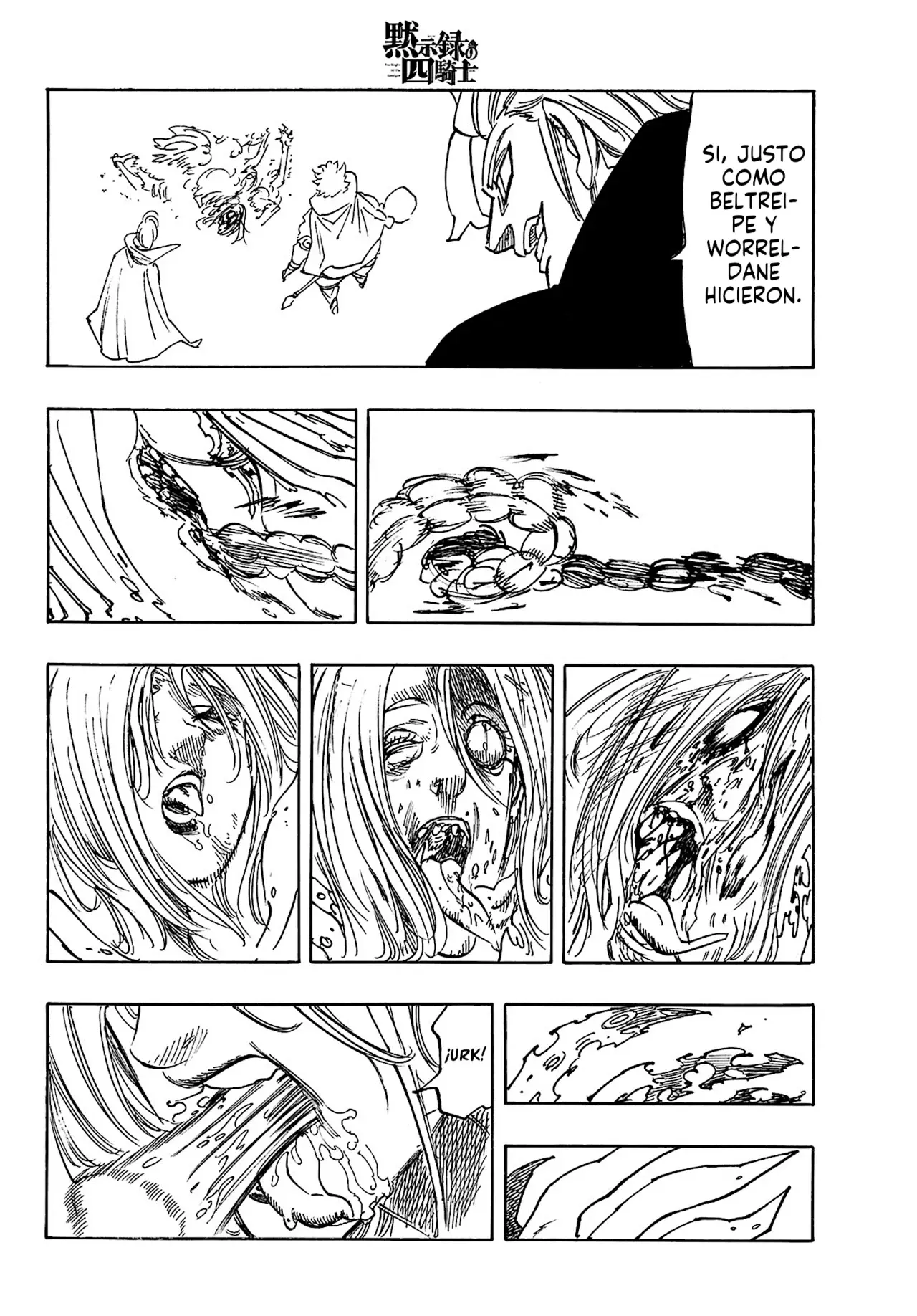 Mokushiroku no Yonkishi Capitulo 154: Ruptura página 9