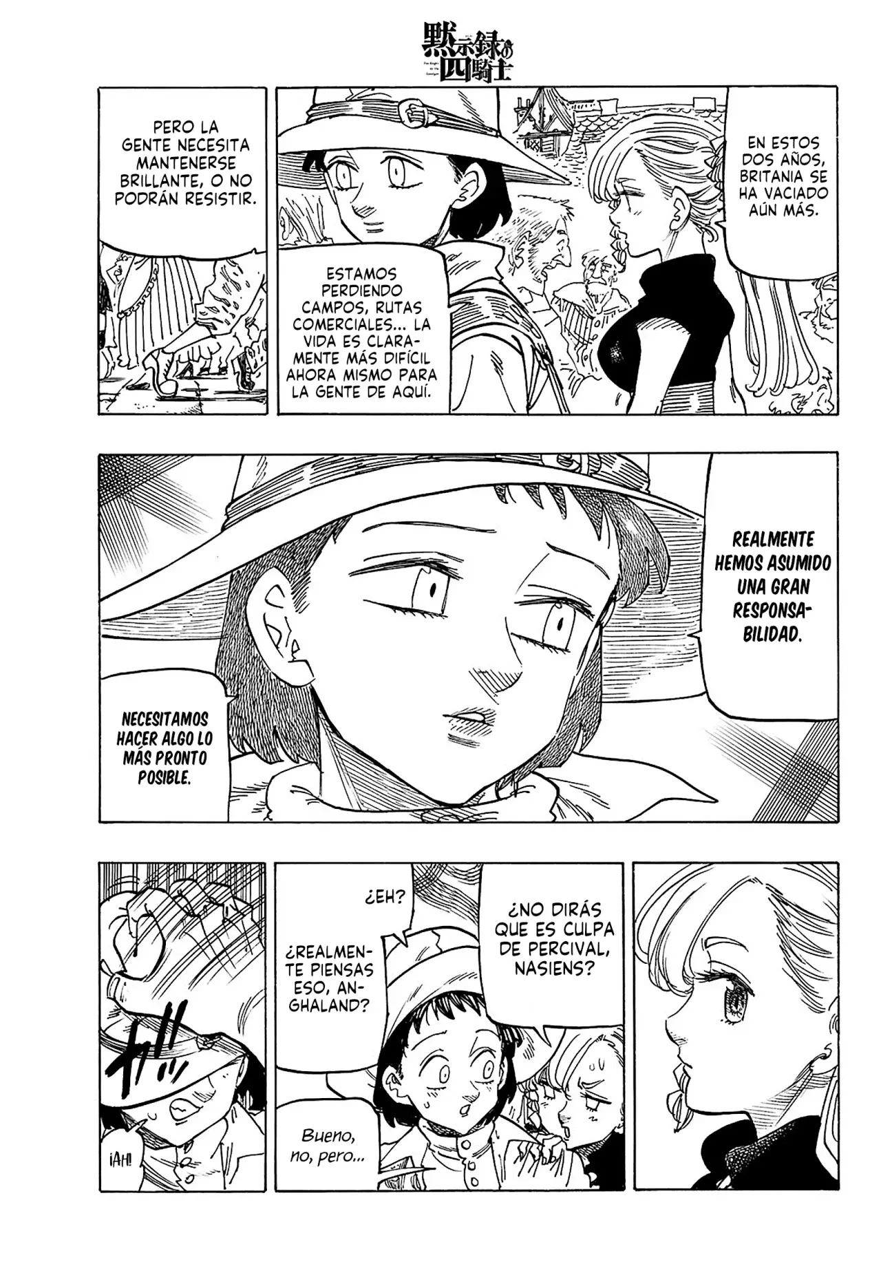 Mokushiroku no Yonkishi Capitulo 156: En búsqueda de amigos página 8