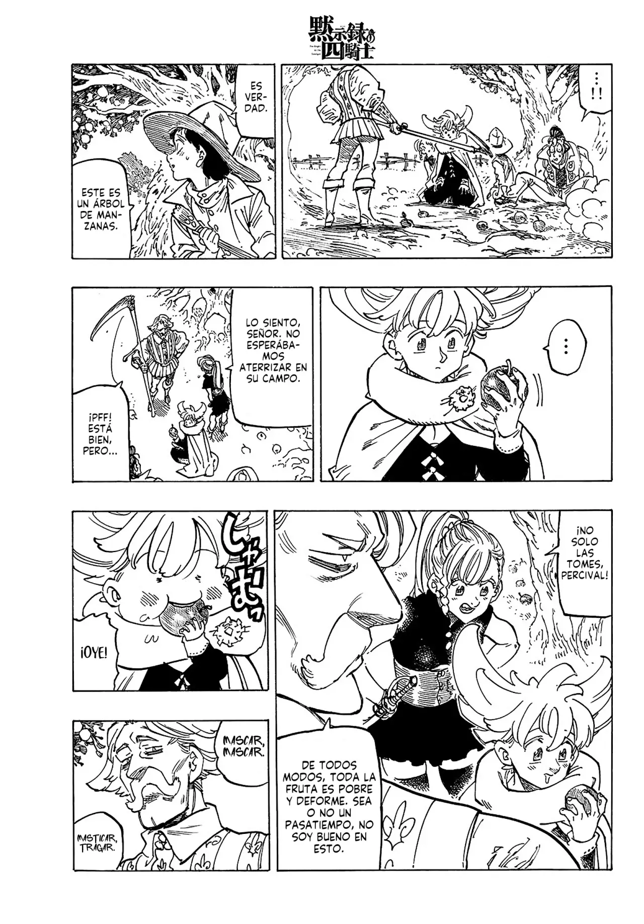 Mokushiroku no Yonkishi Capitulo 157: Vidas unidas página 14