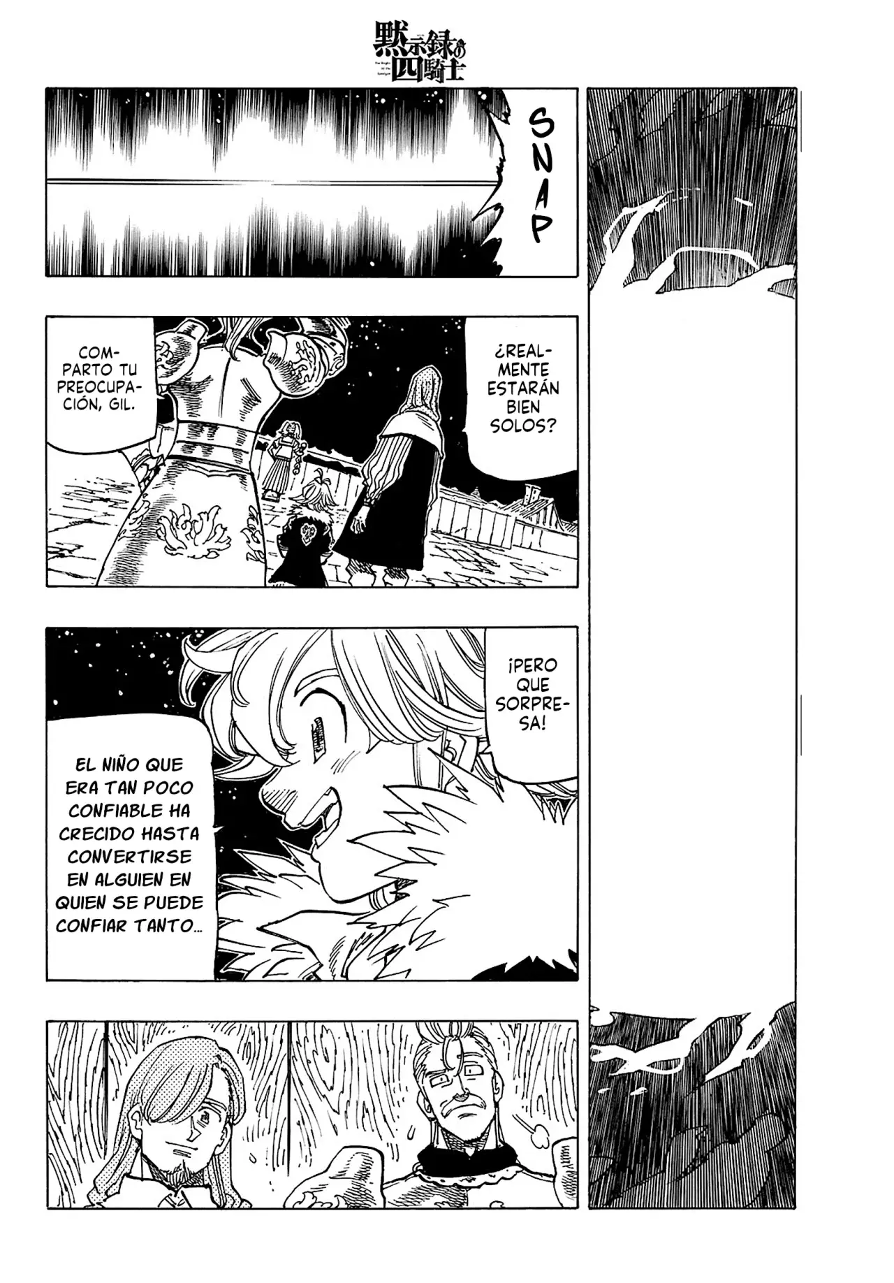 Mokushiroku no Yonkishi Capitulo 157: Vidas unidas página 5