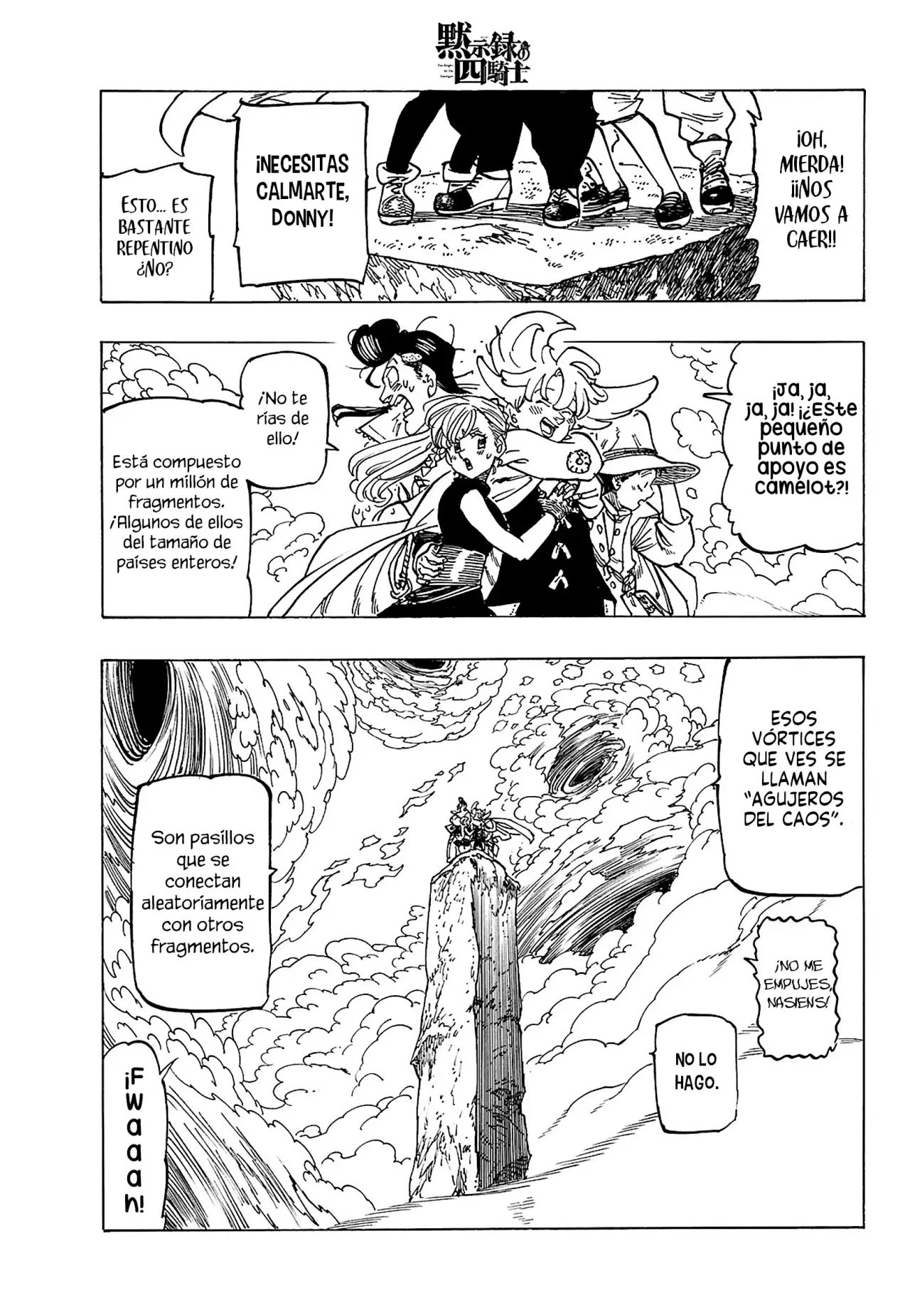 Mokushiroku no Yonkishi Capitulo 157: Vidas unidas página 8