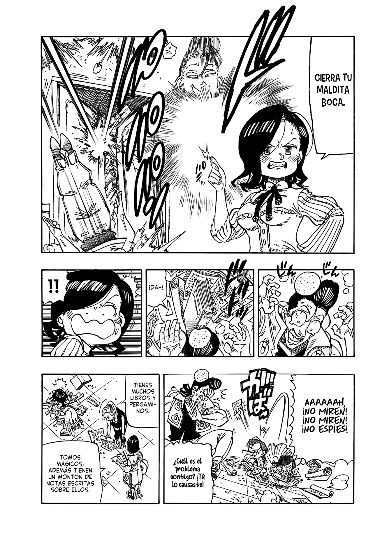 Mokushiroku no Yonkishi Capitulo 158: No puedo ser sincera página 6