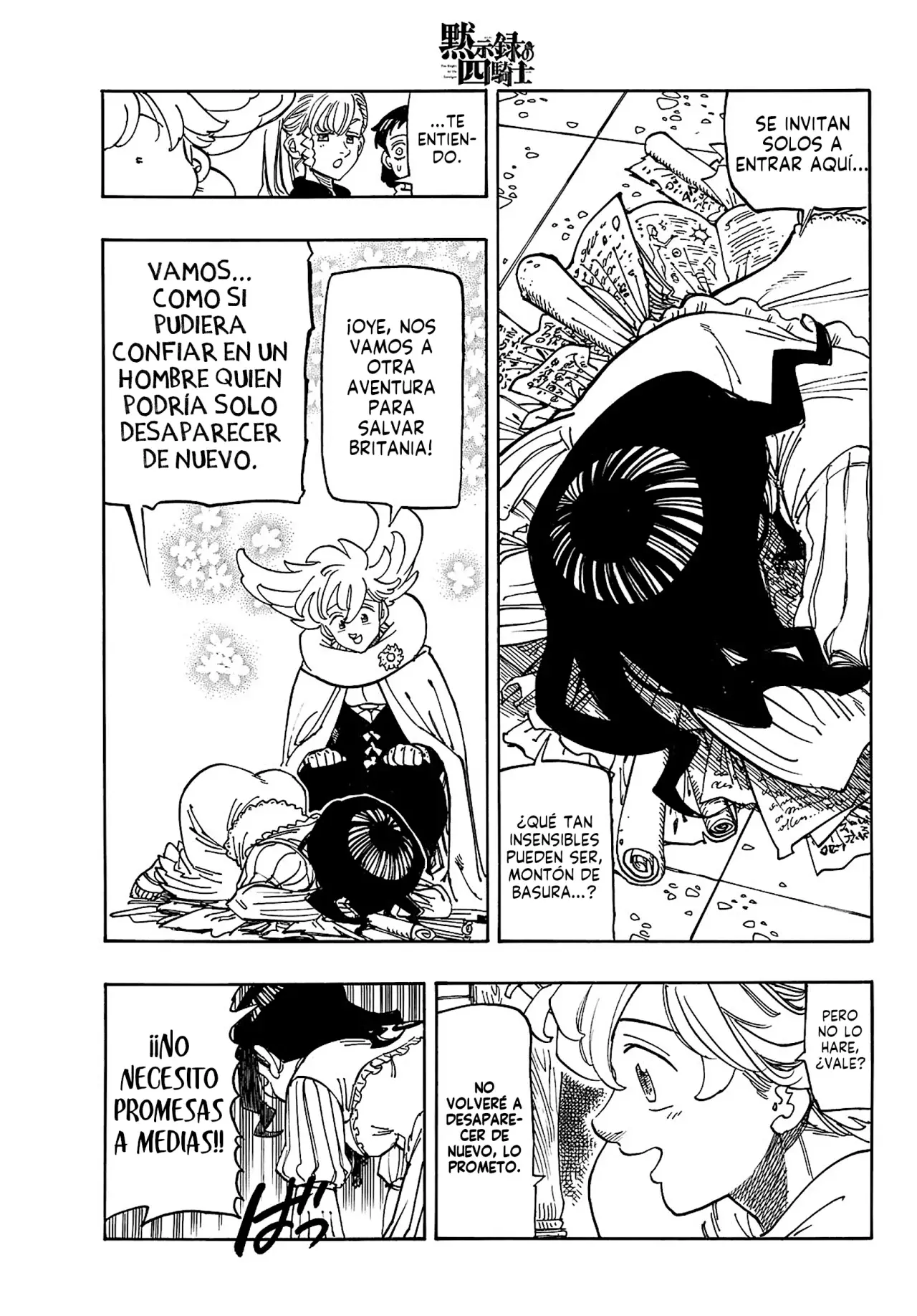 Mokushiroku no Yonkishi Capitulo 158: No puedo ser sincera página 8