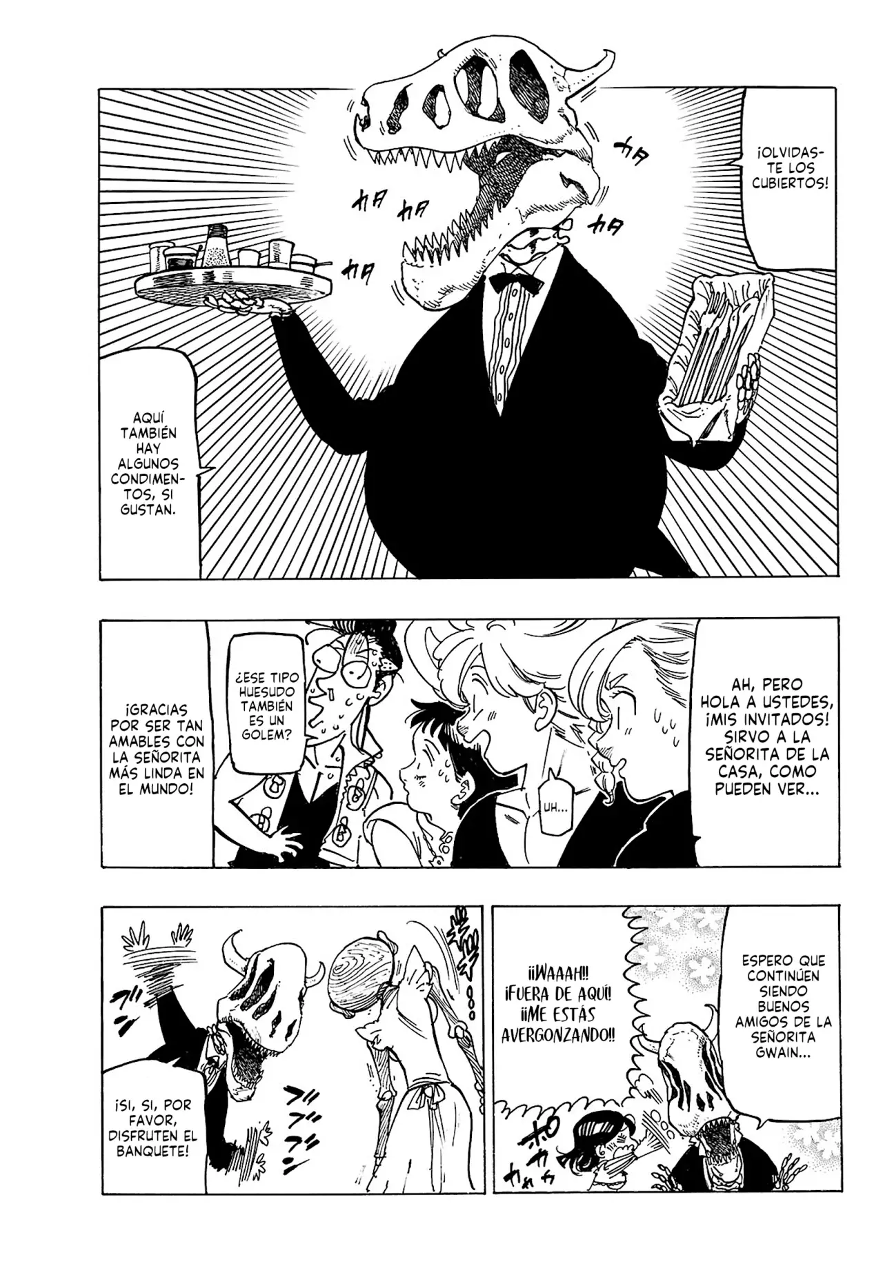 Mokushiroku no Yonkishi Capitulo 159: En sus brazos página 10