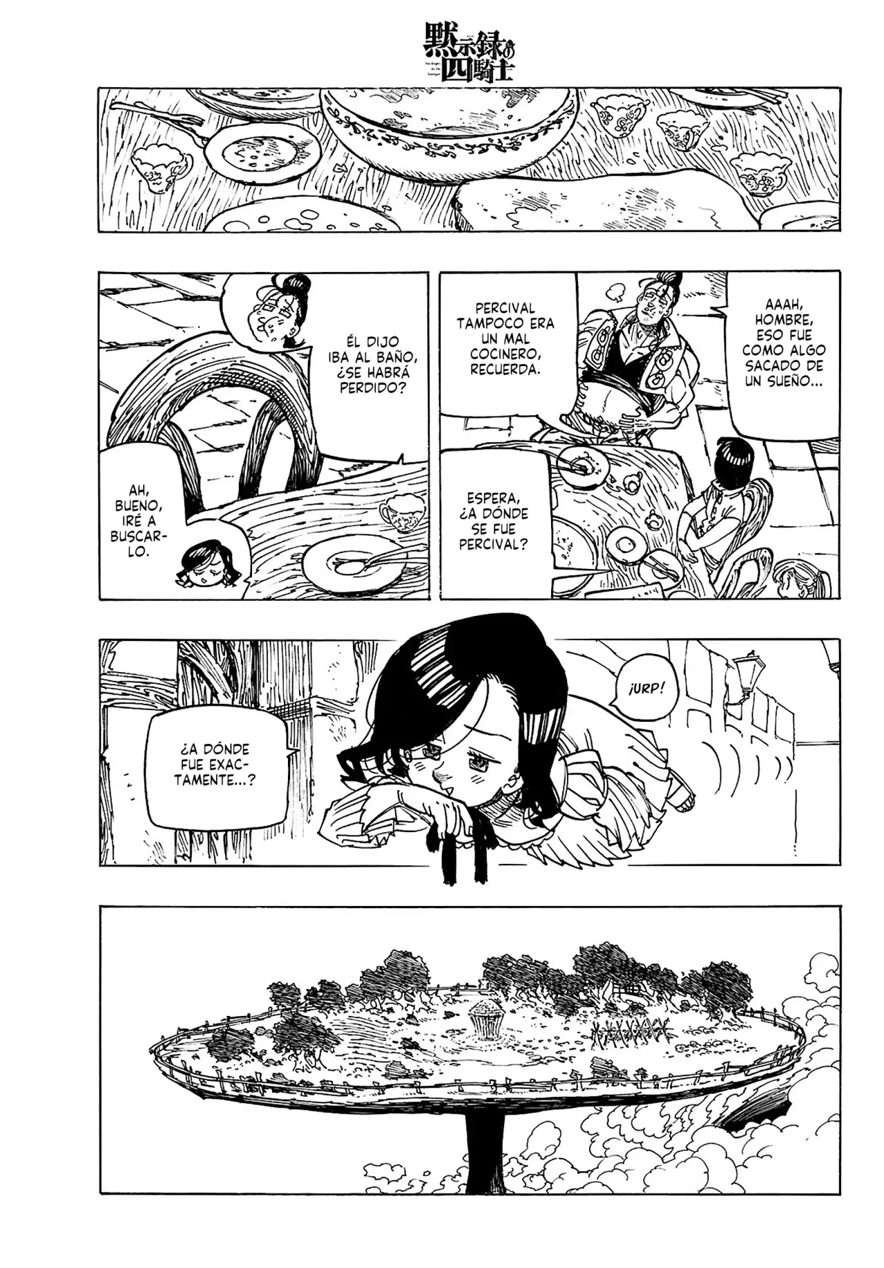 Mokushiroku no Yonkishi Capitulo 159: En sus brazos página 12