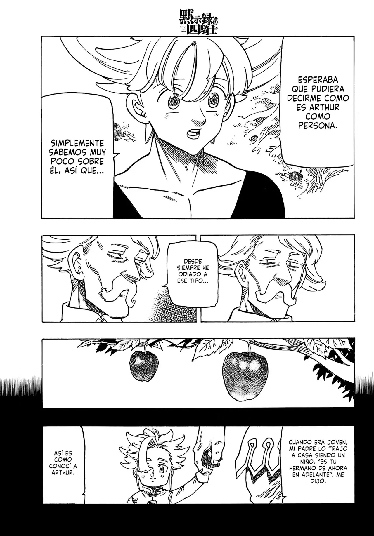 Mokushiroku no Yonkishi Capitulo 159: En sus brazos página 14
