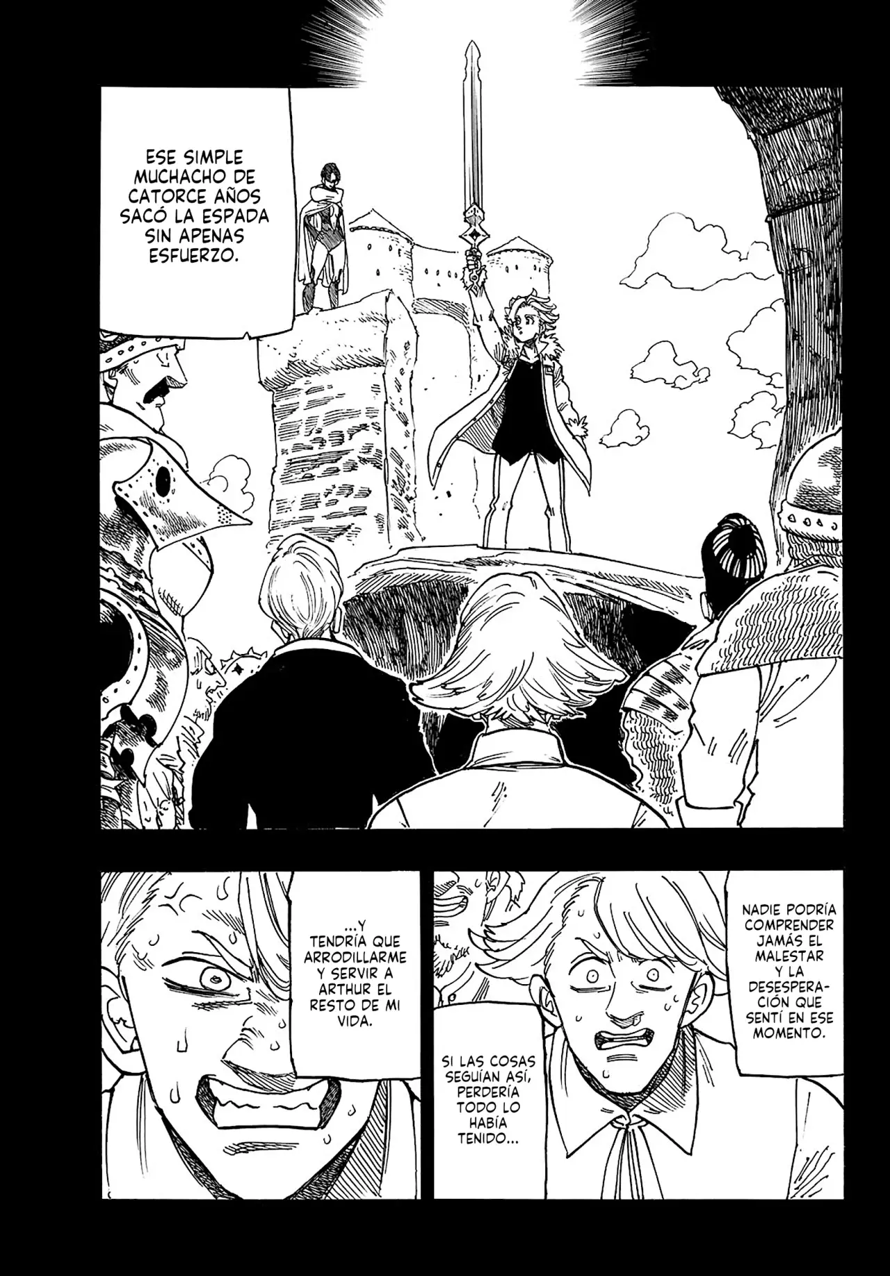 Mokushiroku no Yonkishi Capitulo 159: En sus brazos página 16