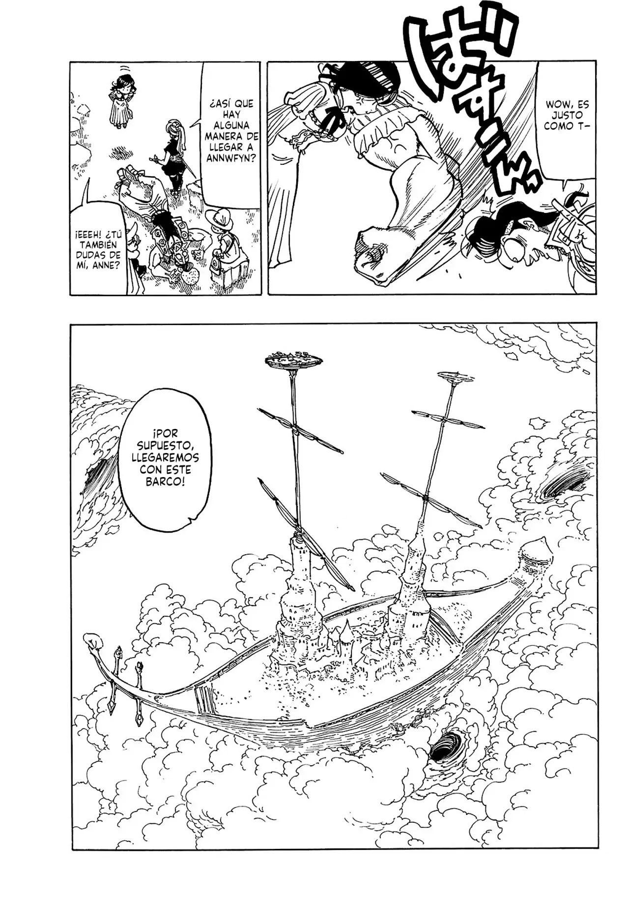 Mokushiroku no Yonkishi Capitulo 159: En sus brazos página 4