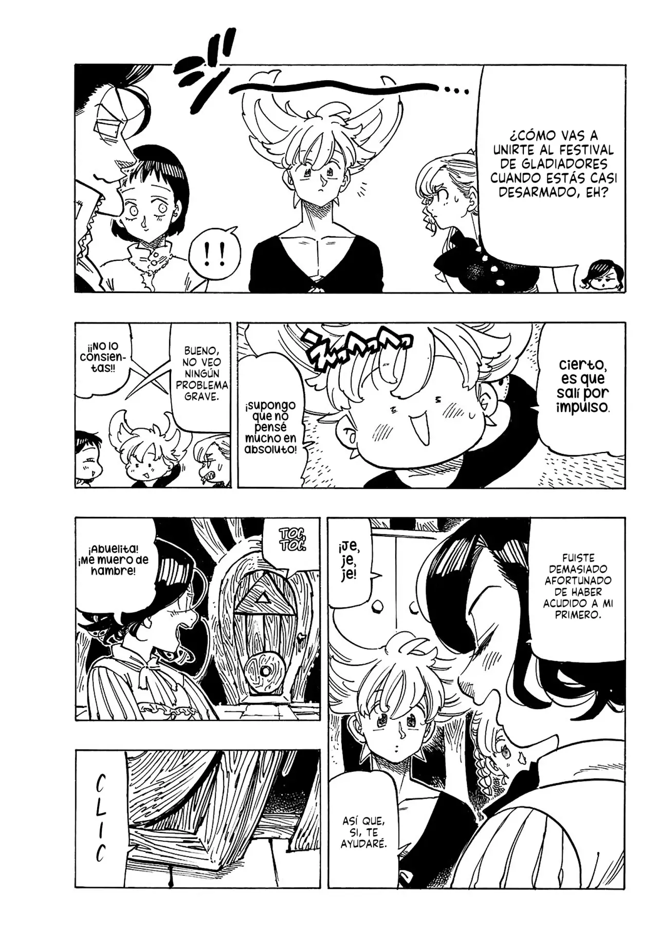 Mokushiroku no Yonkishi Capitulo 159: En sus brazos página 6