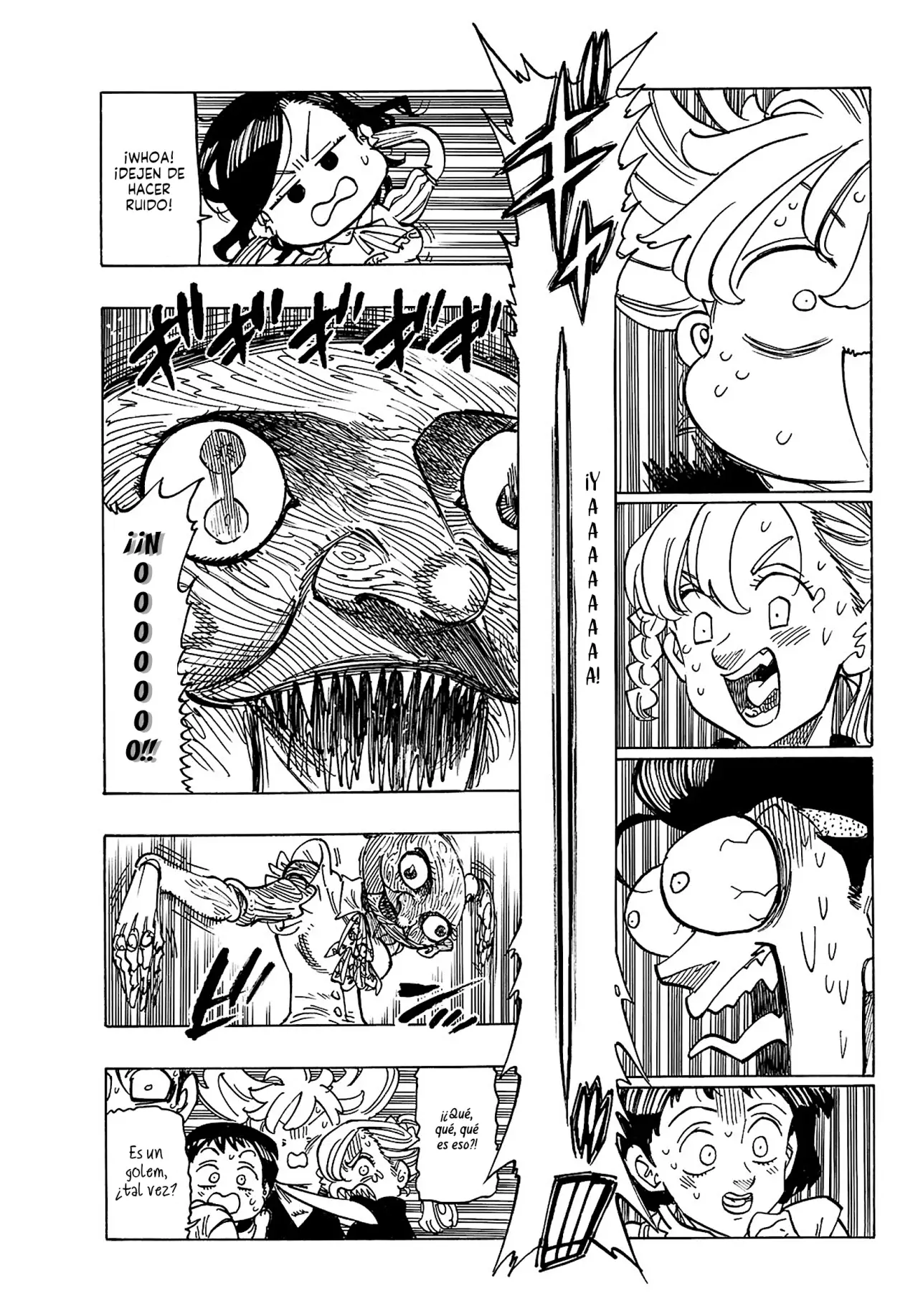 Mokushiroku no Yonkishi Capitulo 159: En sus brazos página 8