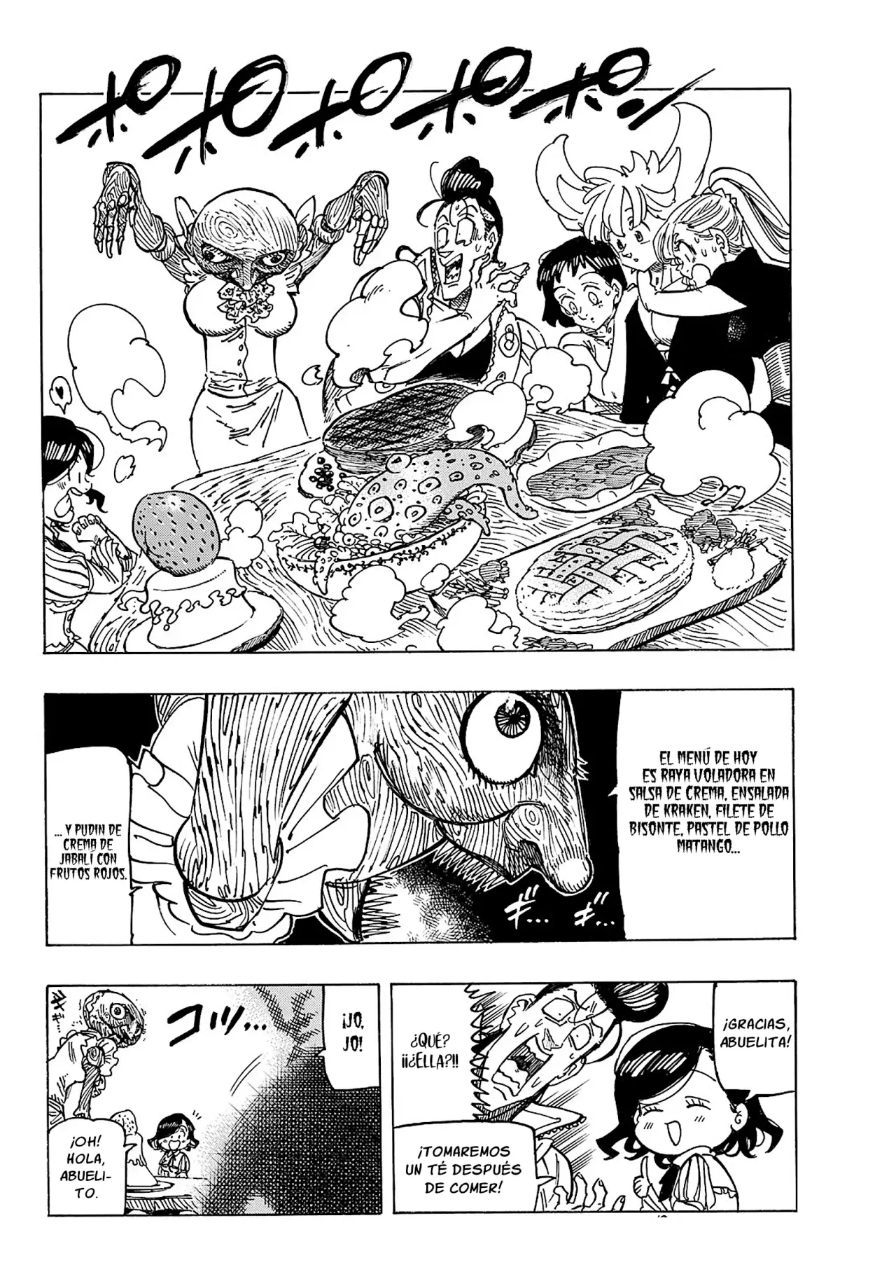 Mokushiroku no Yonkishi Capitulo 159: En sus brazos página 9