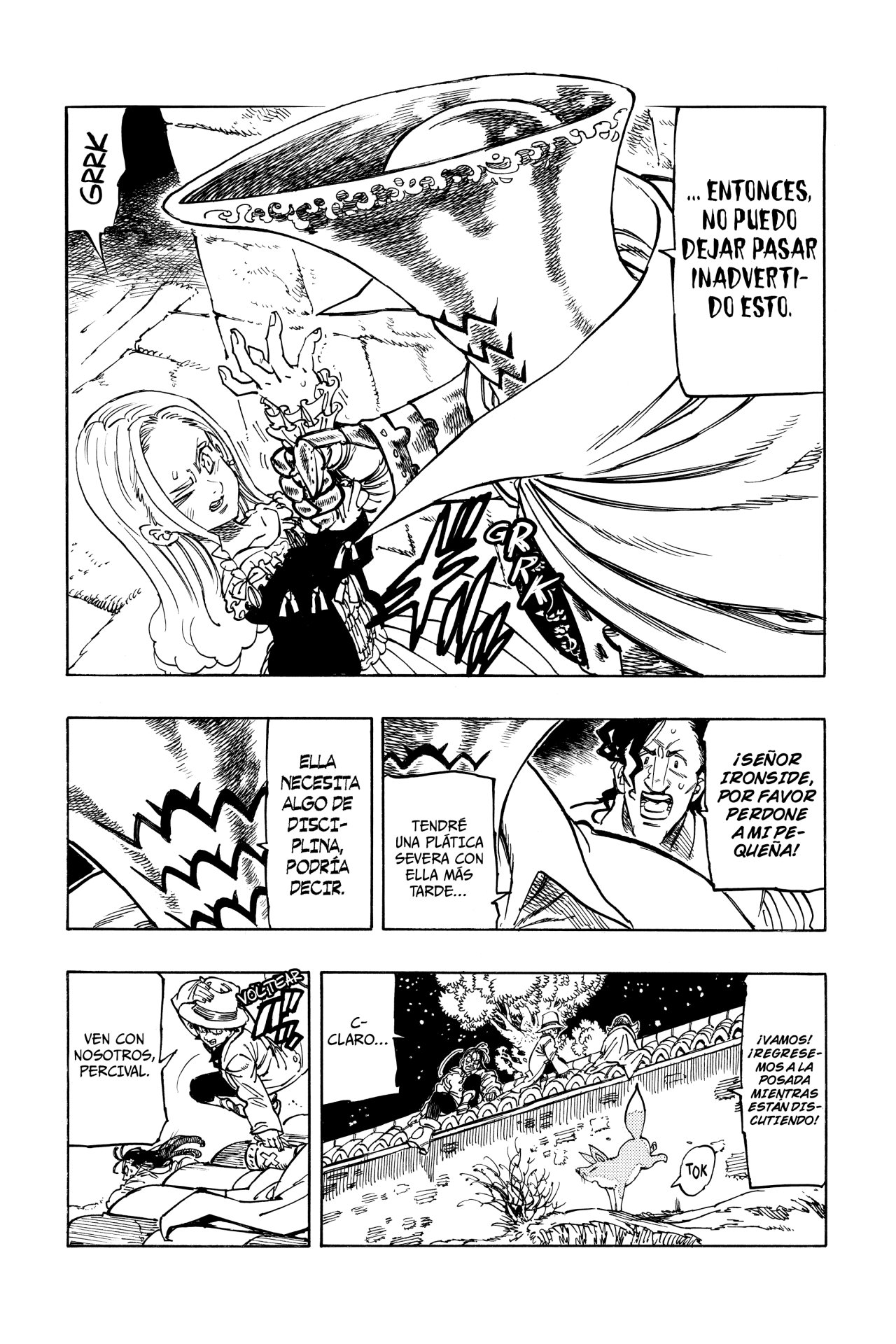 Mokushiroku no Yonkishi Capitulo 16: Sistana de estremece página 10