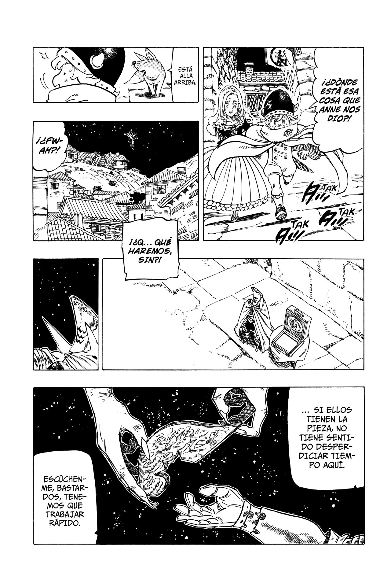 Mokushiroku no Yonkishi Capitulo 16: Sistana de estremece página 17