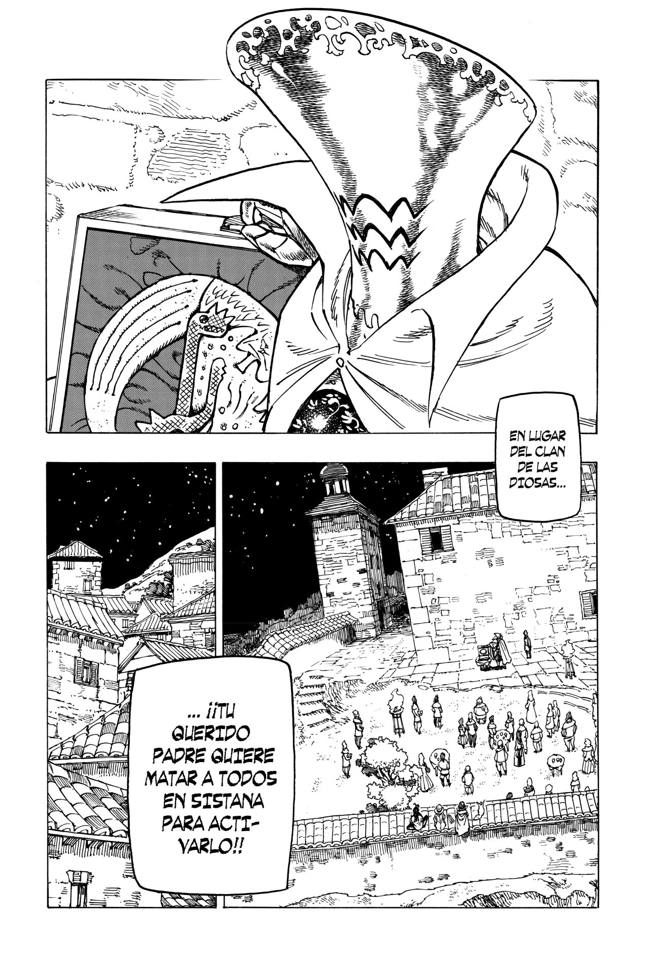 Mokushiroku no Yonkishi Capitulo 16: Sistana de estremece página 4