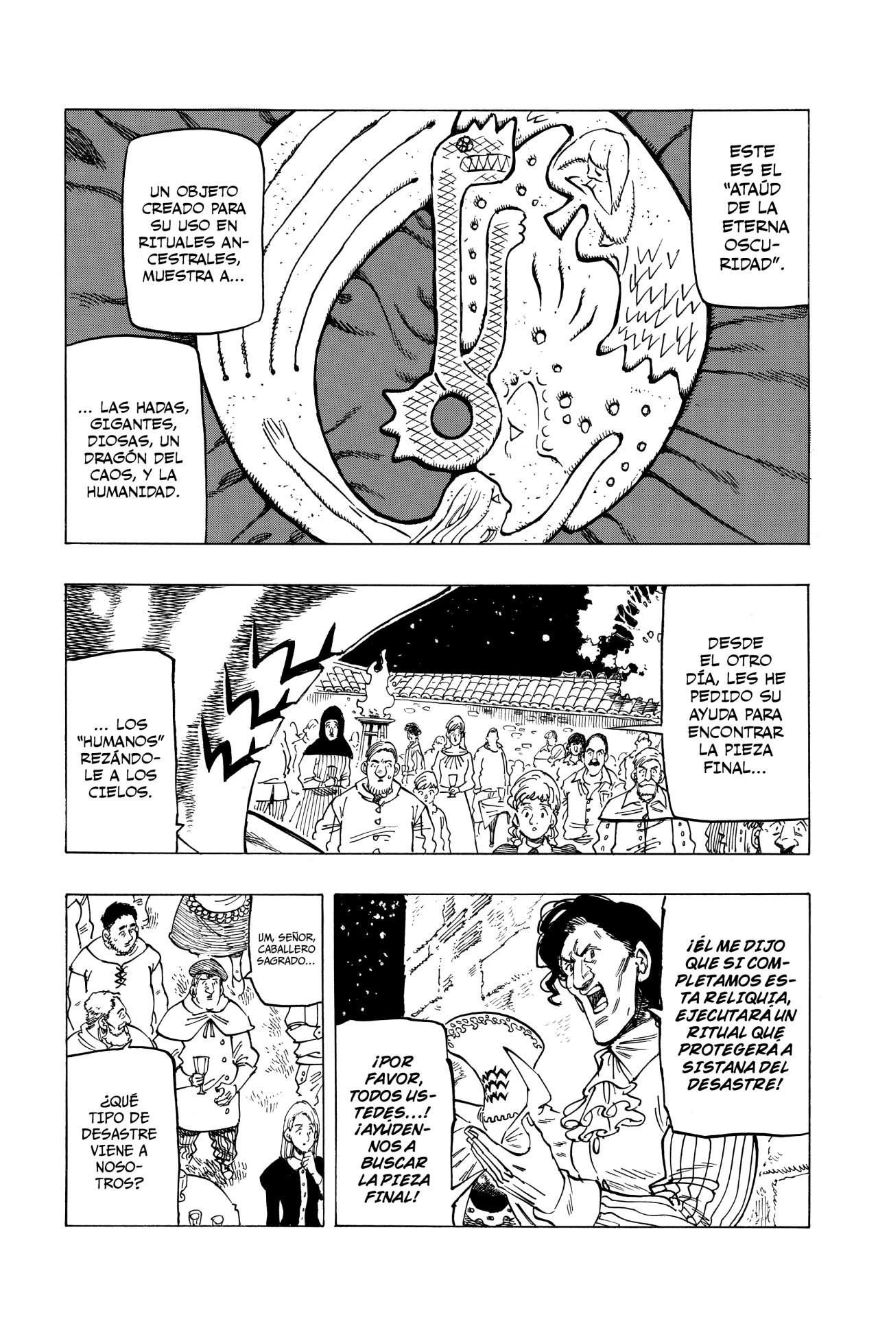Mokushiroku no Yonkishi Capitulo 16: Sistana de estremece página 6