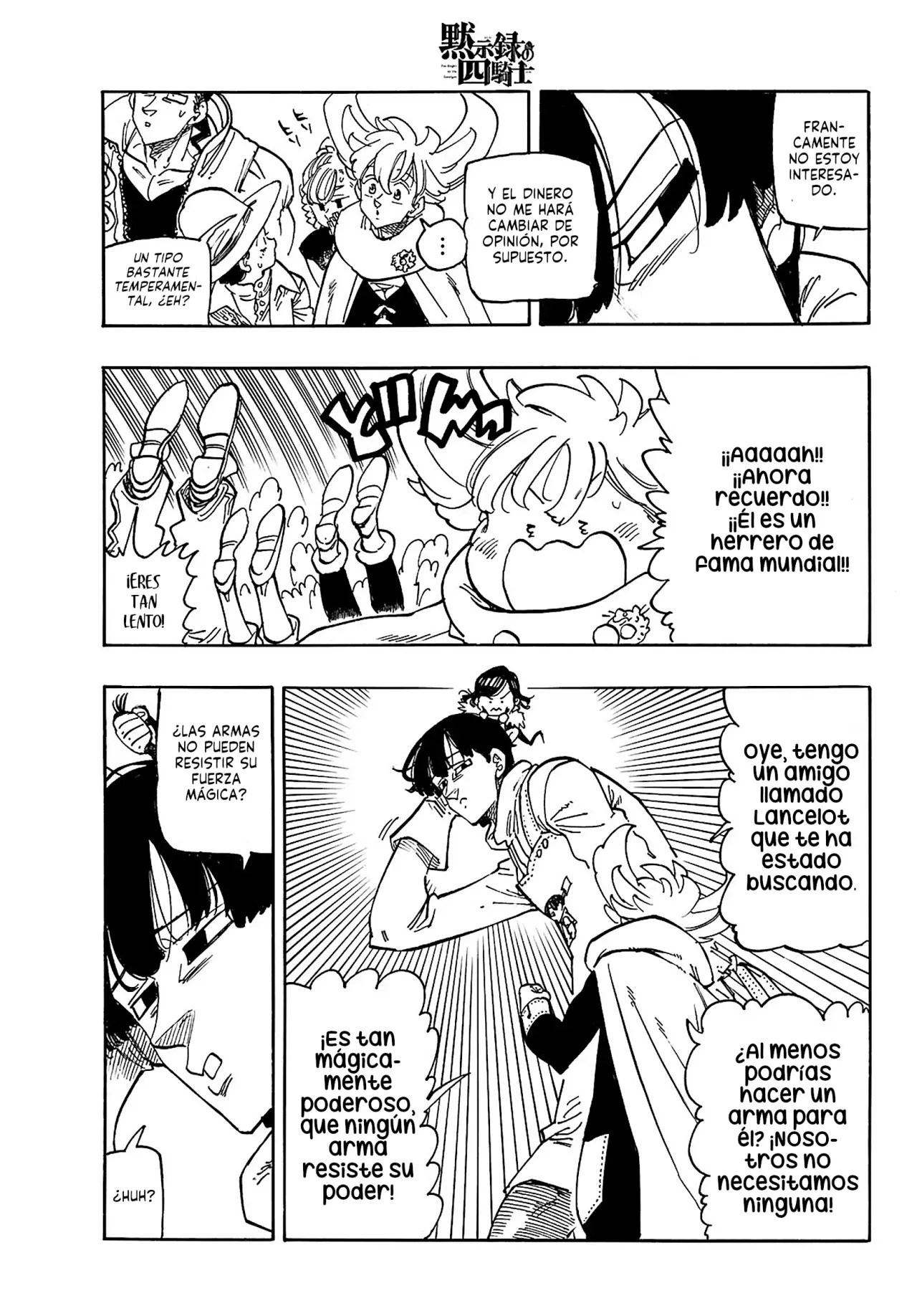 Mokushiroku no Yonkishi Capitulo 160: De camino a Annwfyn página 10