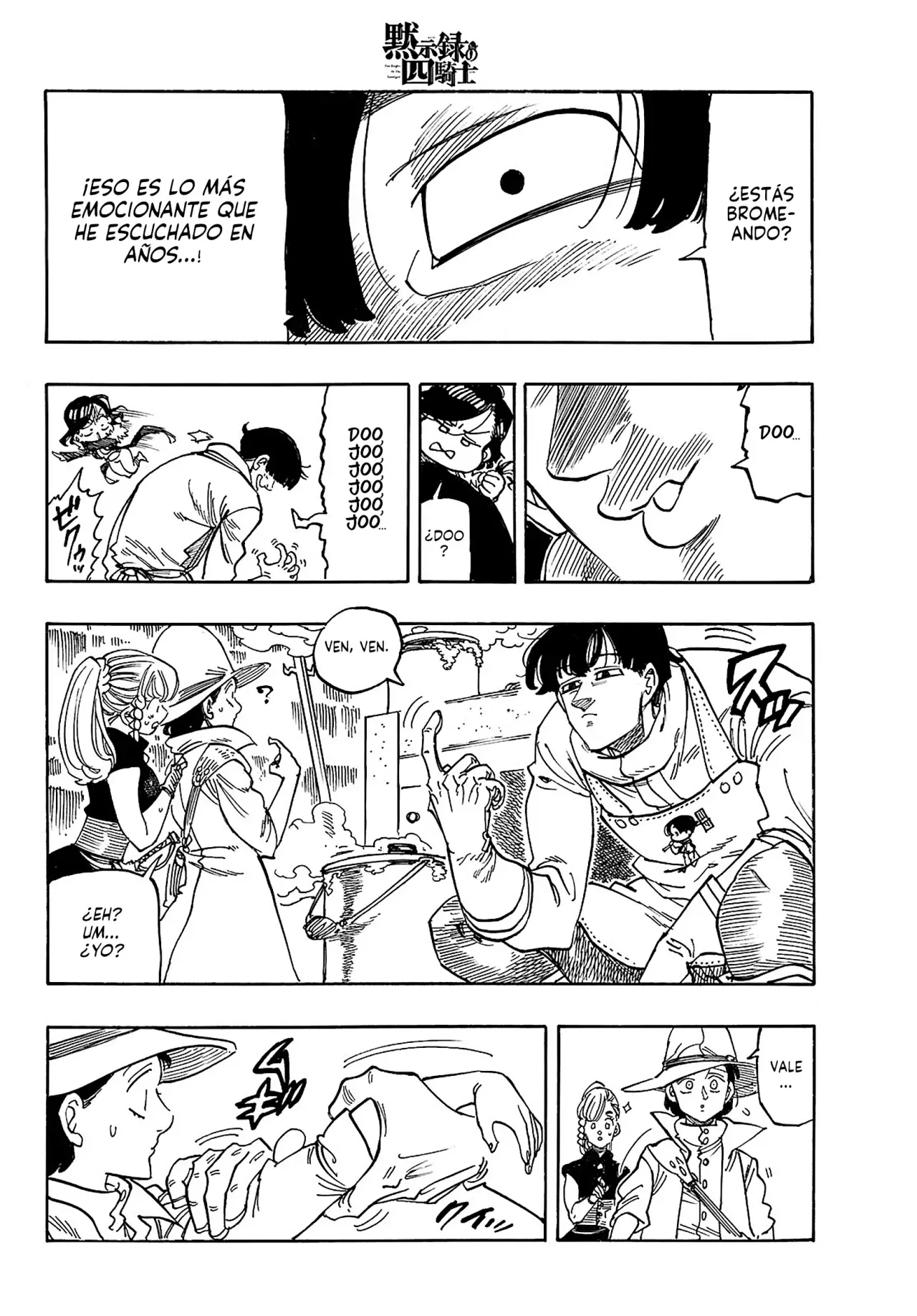 Mokushiroku no Yonkishi Capitulo 160: De camino a Annwfyn página 11