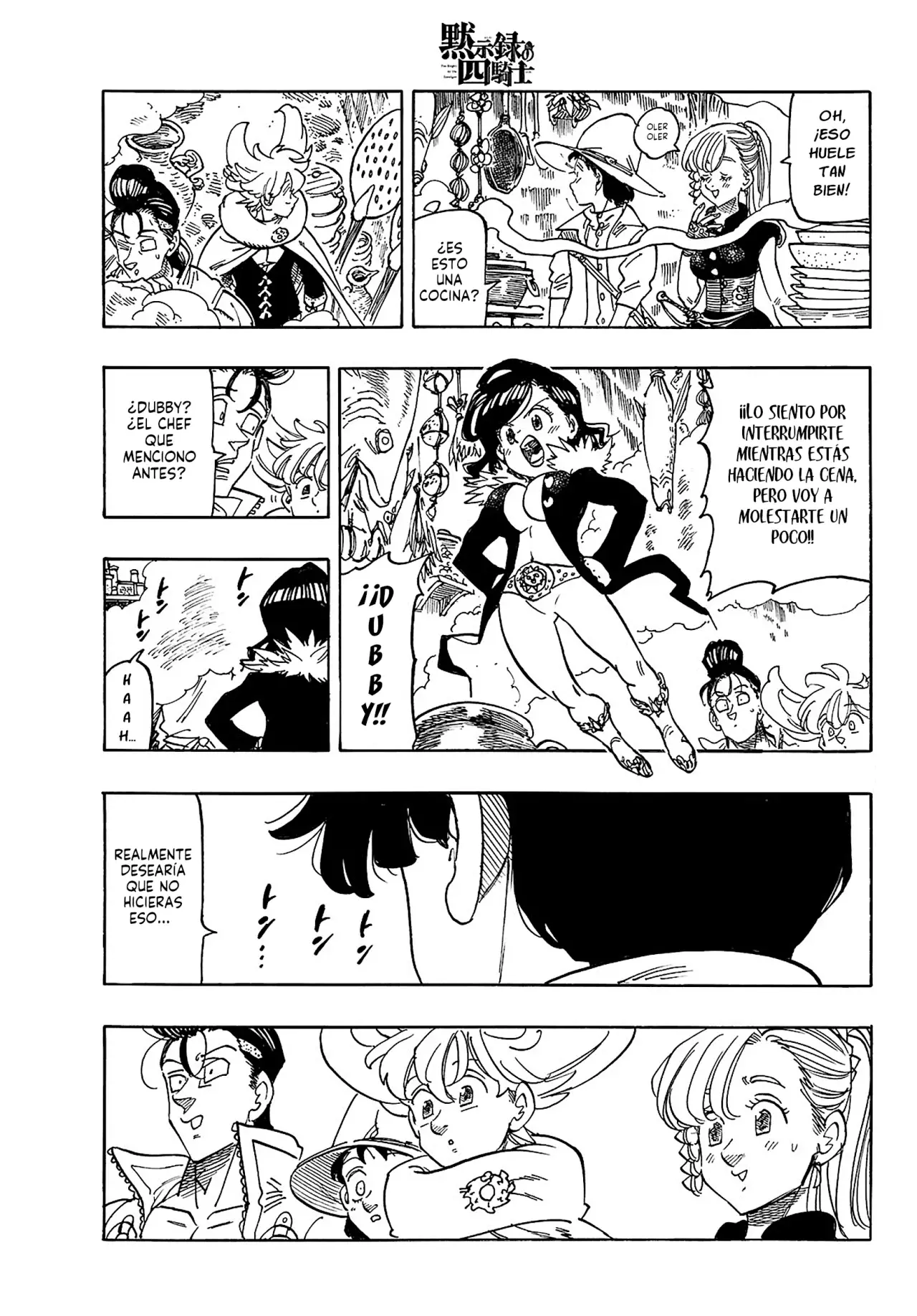 Mokushiroku no Yonkishi Capitulo 160: De camino a Annwfyn página 4