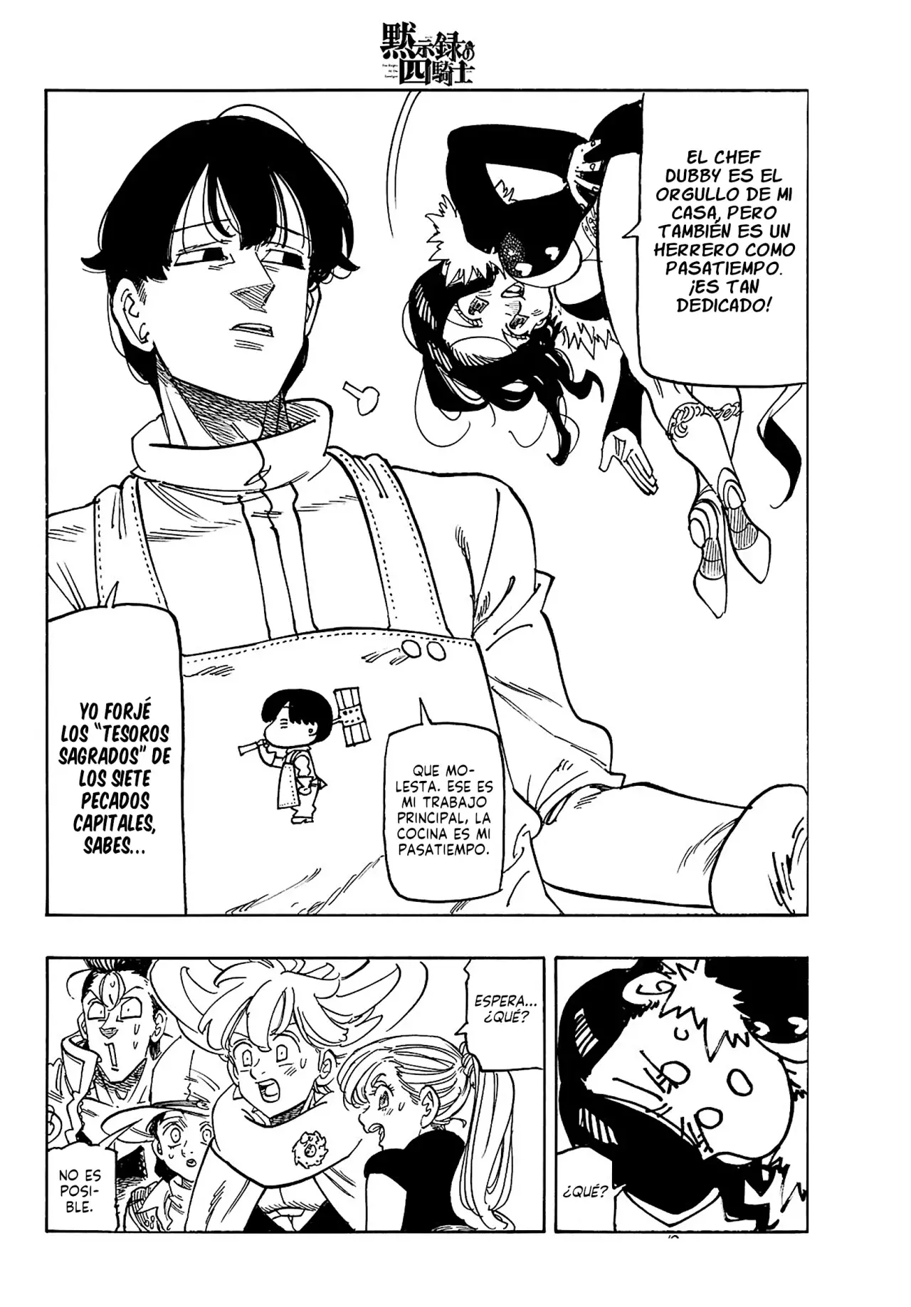 Mokushiroku no Yonkishi Capitulo 160: De camino a Annwfyn página 7