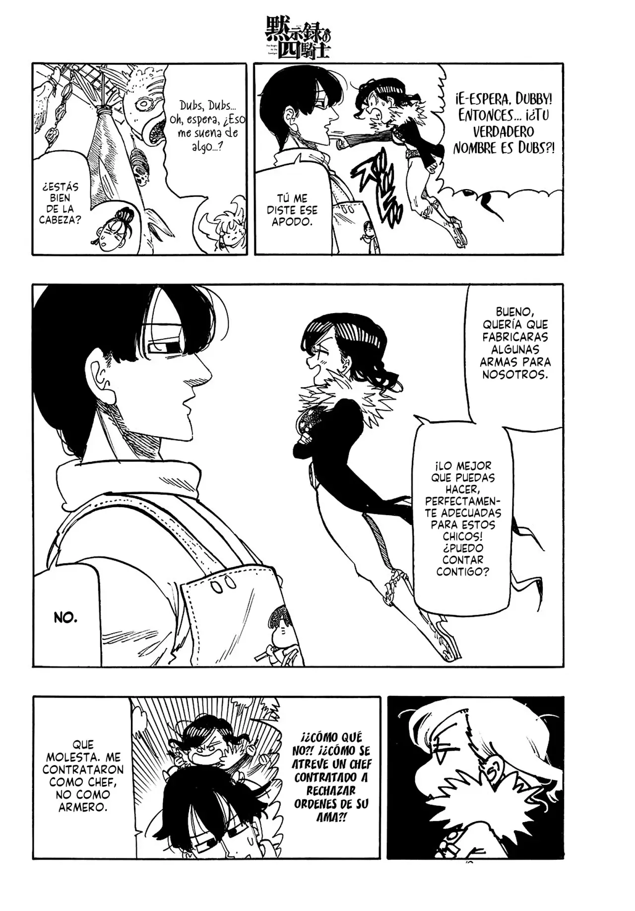 Mokushiroku no Yonkishi Capitulo 160: De camino a Annwfyn página 9