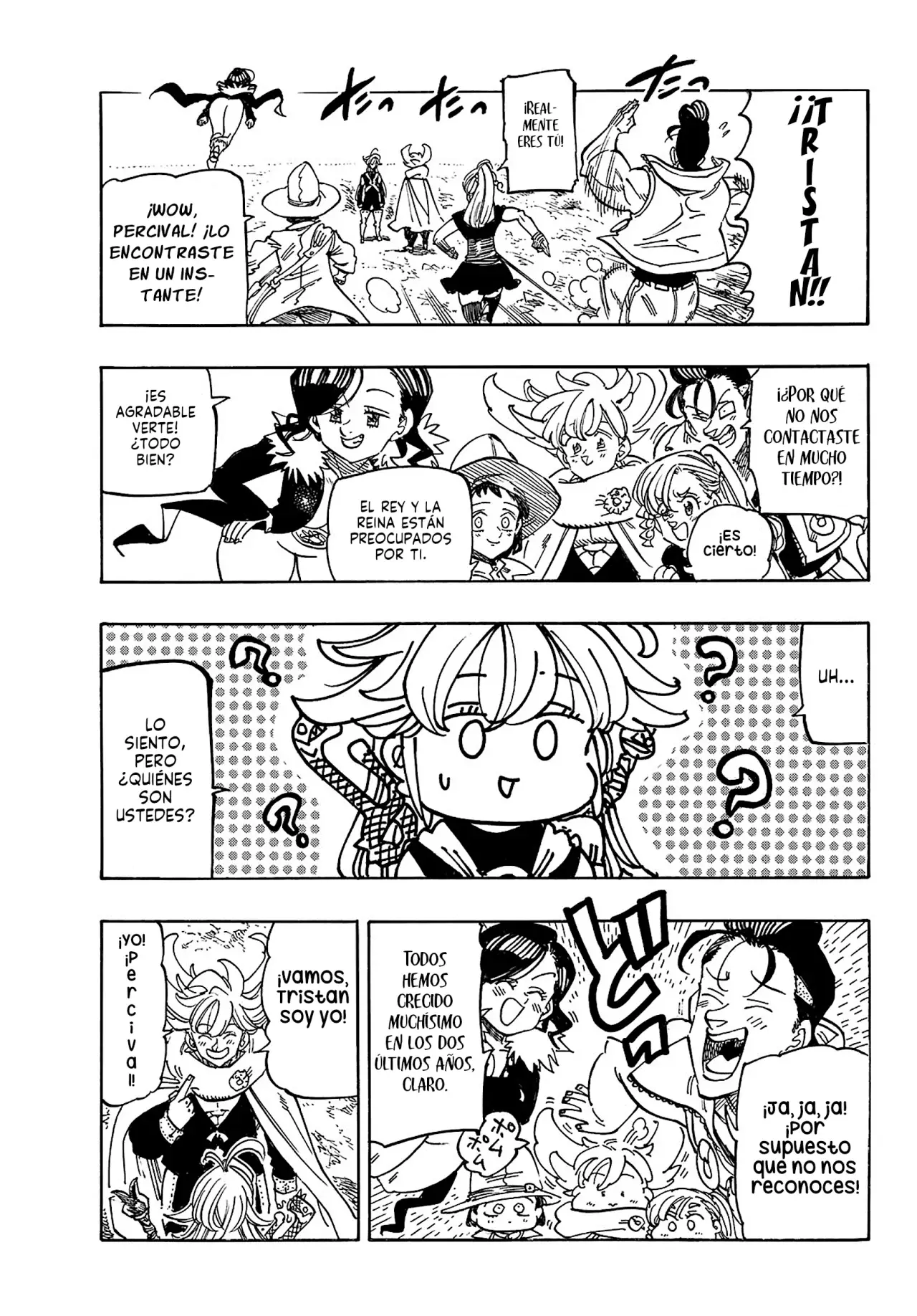 Mokushiroku no Yonkishi Capitulo 161: Una reunión extraña página 11