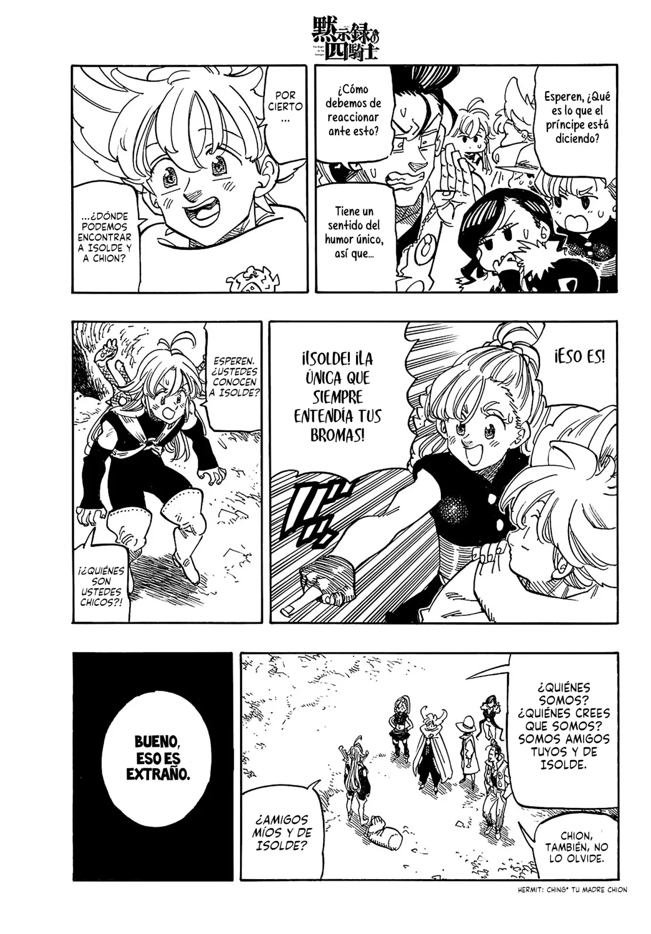 Mokushiroku no Yonkishi Capitulo 161: Una reunión extraña página 13