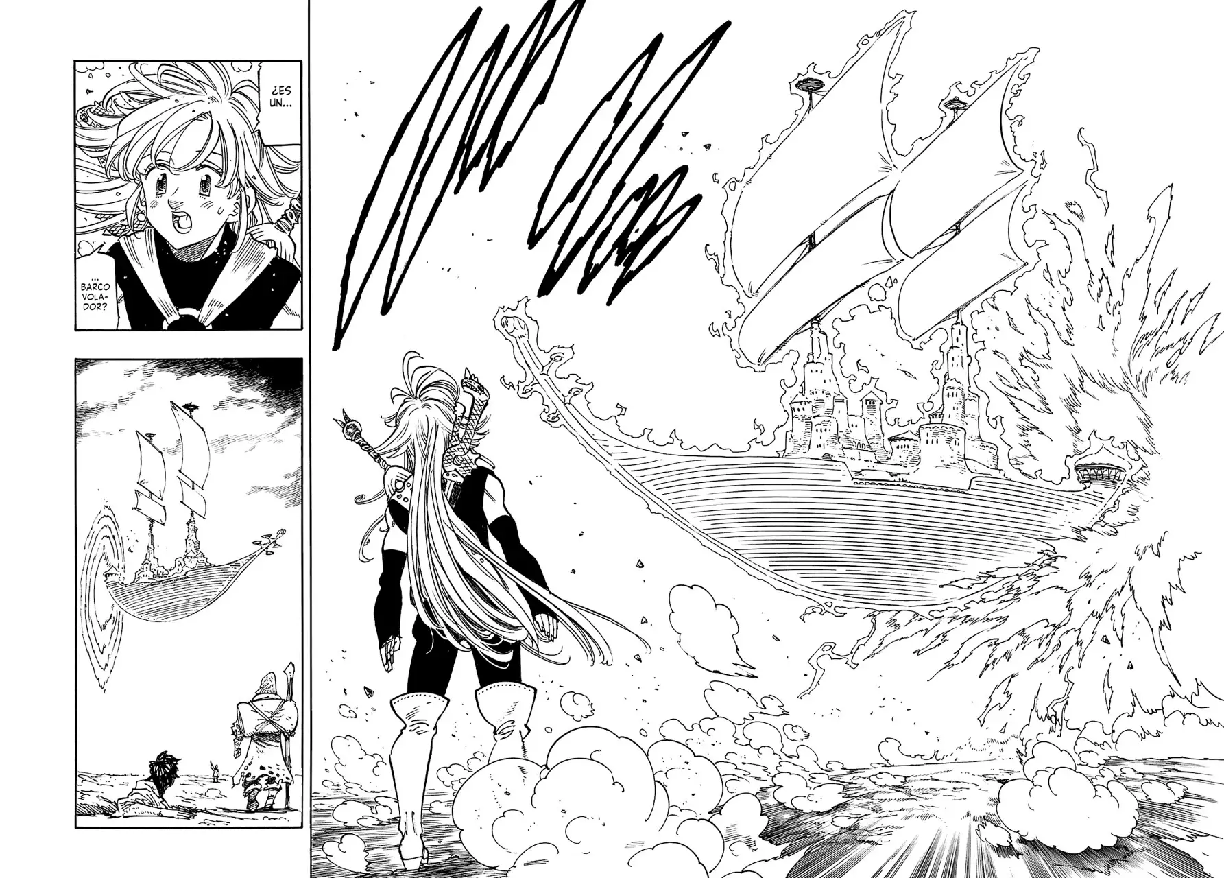 Mokushiroku no Yonkishi Capitulo 161: Una reunión extraña página 7
